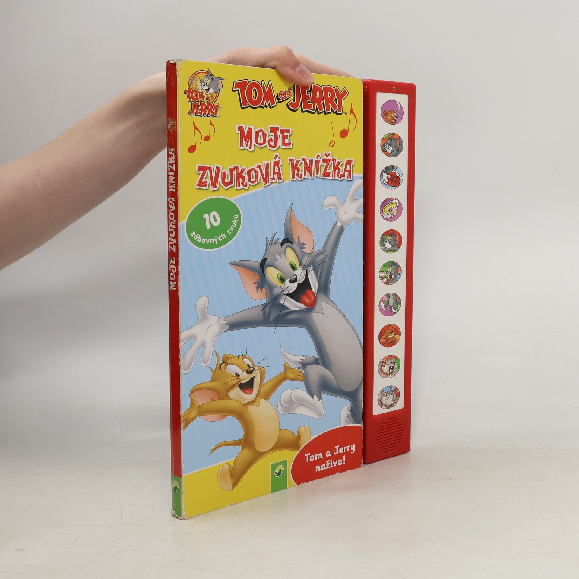 Autorenkollektiv Tom and Jerry. Moje zvuková knížka. 10 zábavných zvuků