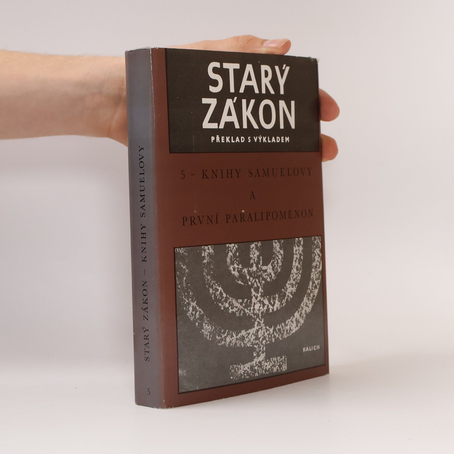 AA.VV. Starý zákon. Překlad s výkladem 5. Knihy Samuelovy a První Paralipomenon