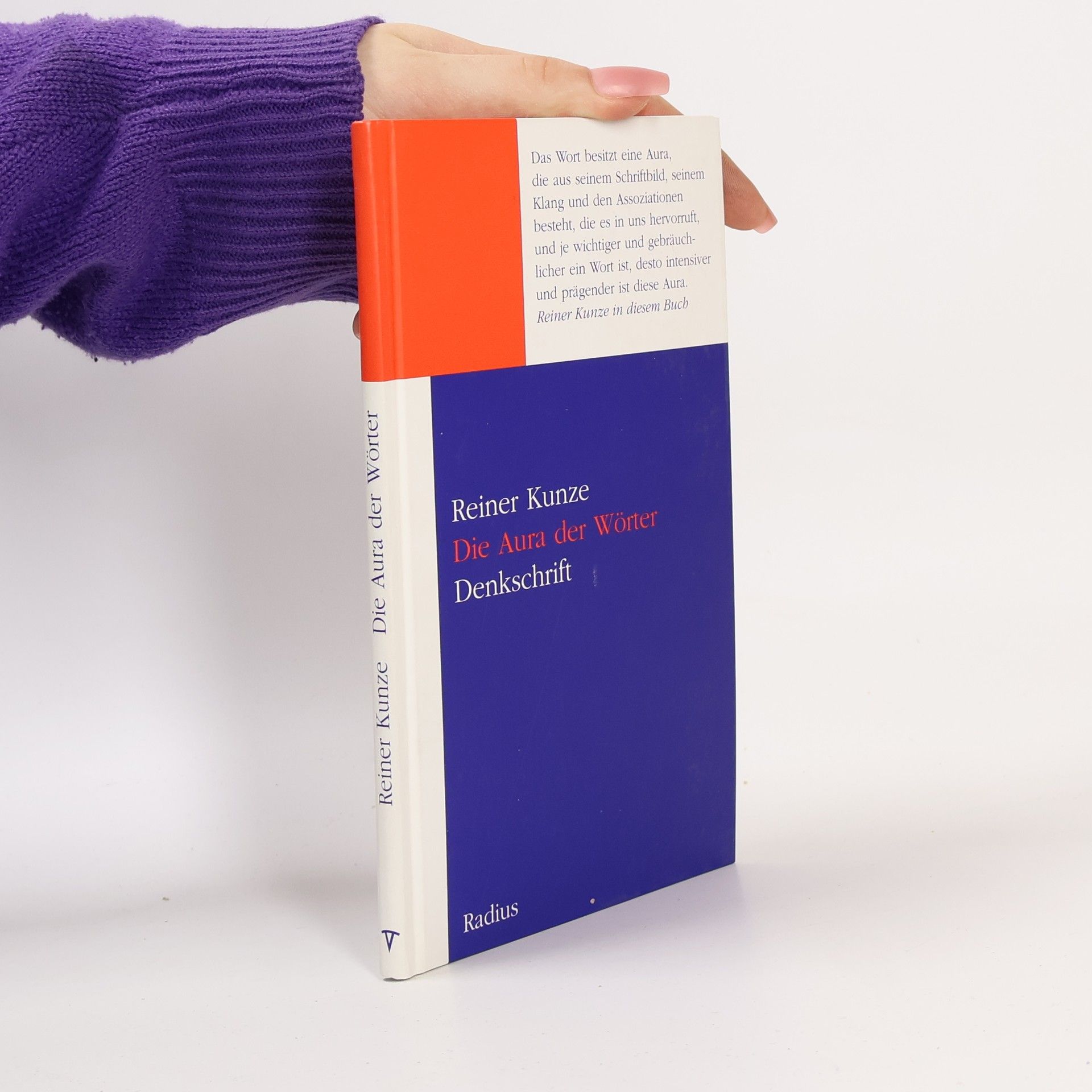 Reiner Kunze Die Aura der Wörter