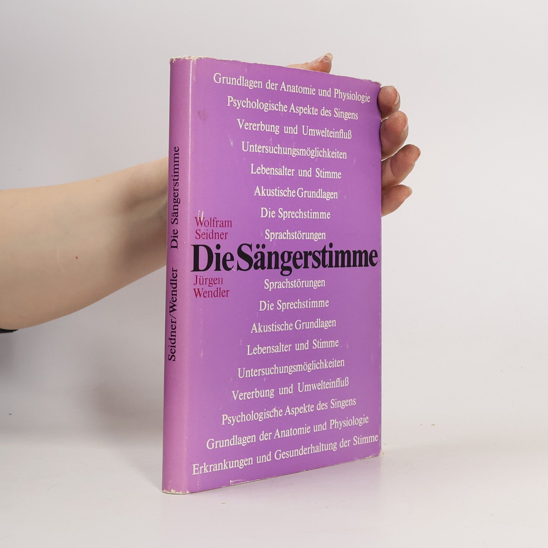 Wolfram Seidner Die Sängerstimme