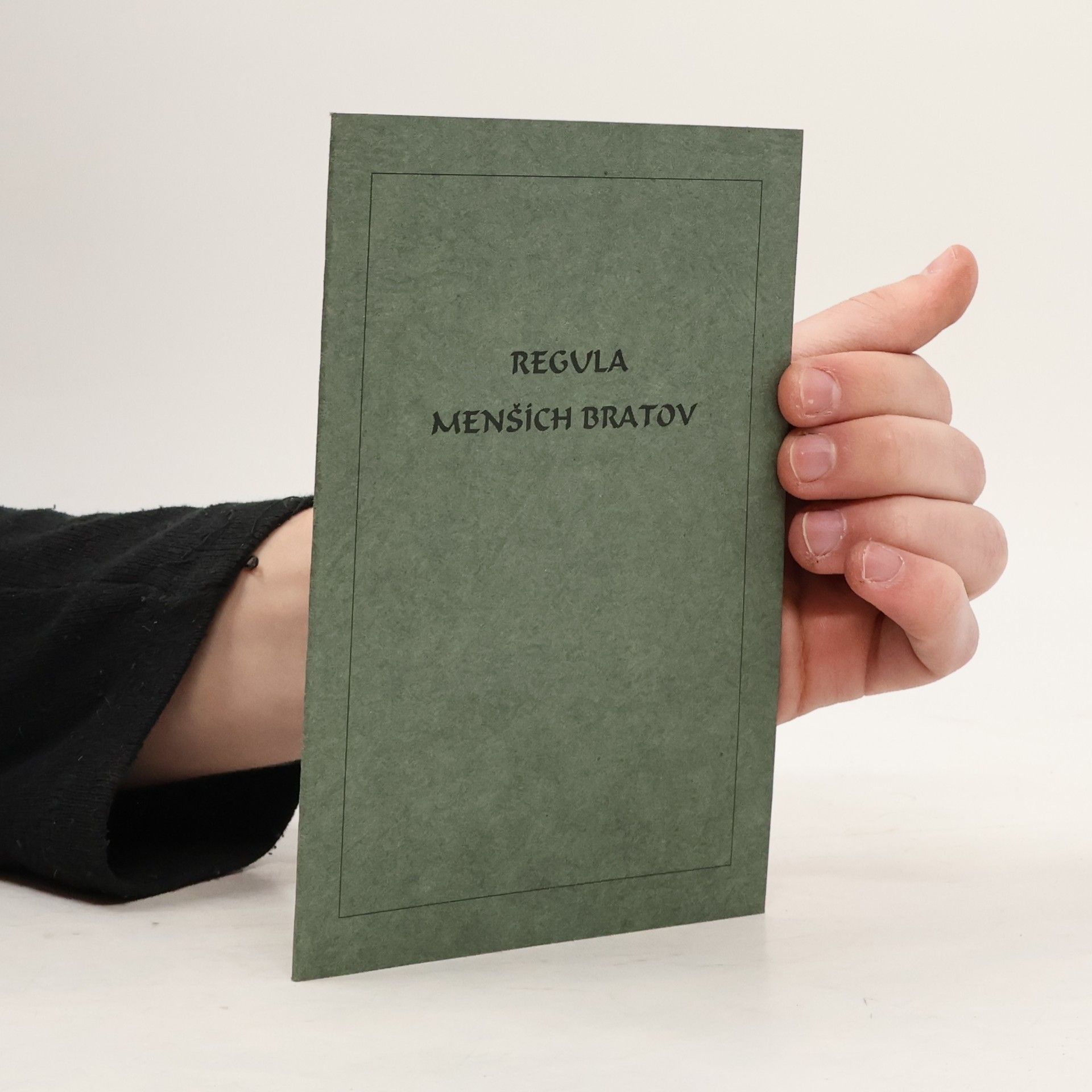 Various authors Regula menších bratov