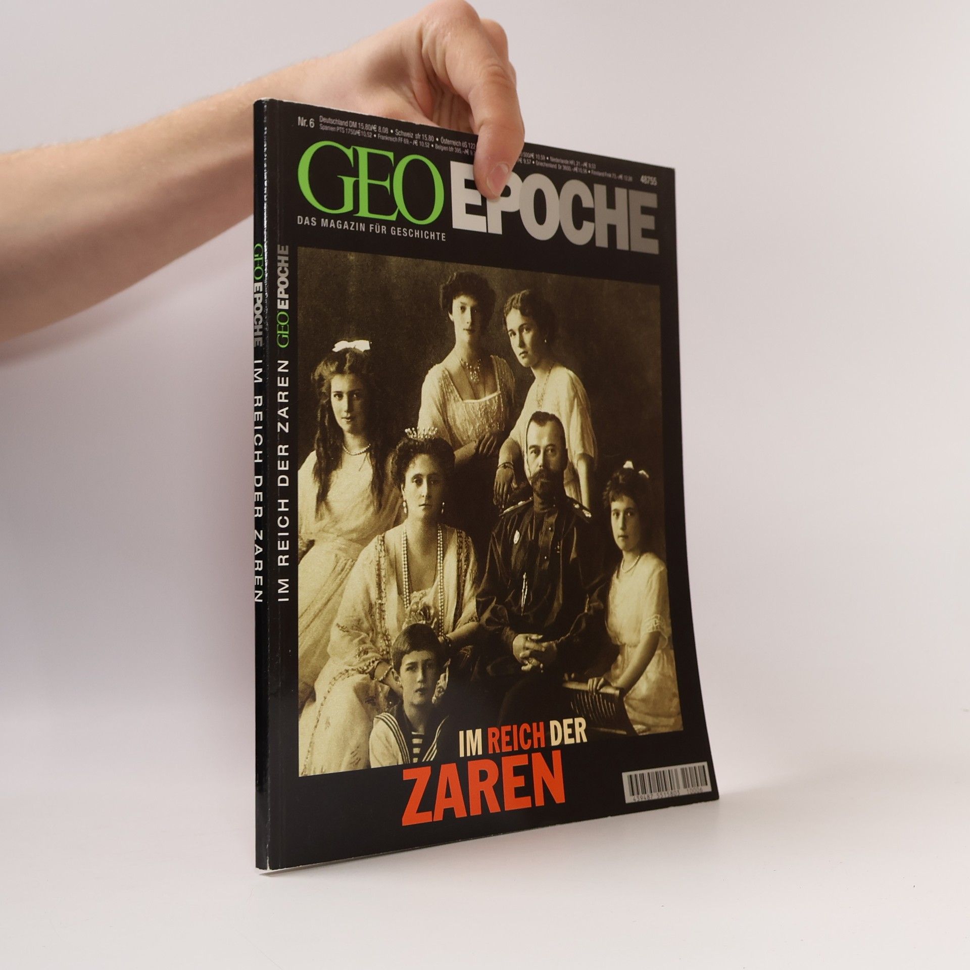 Kolektiv autorů Geo Epoche 6/2001: Im Reich der Zaren