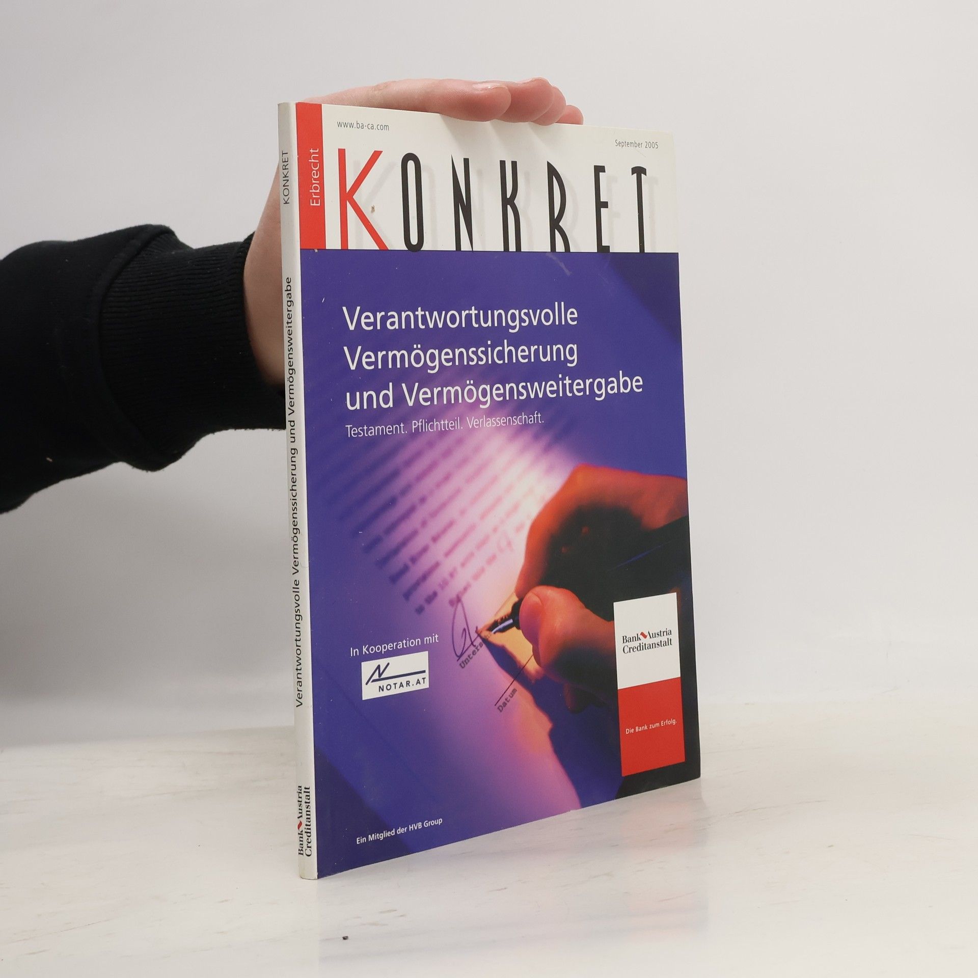 Autorenkollektiv Konkret. Verantwortungsvolle Vermögenssicherung und Vermögensweitergabe