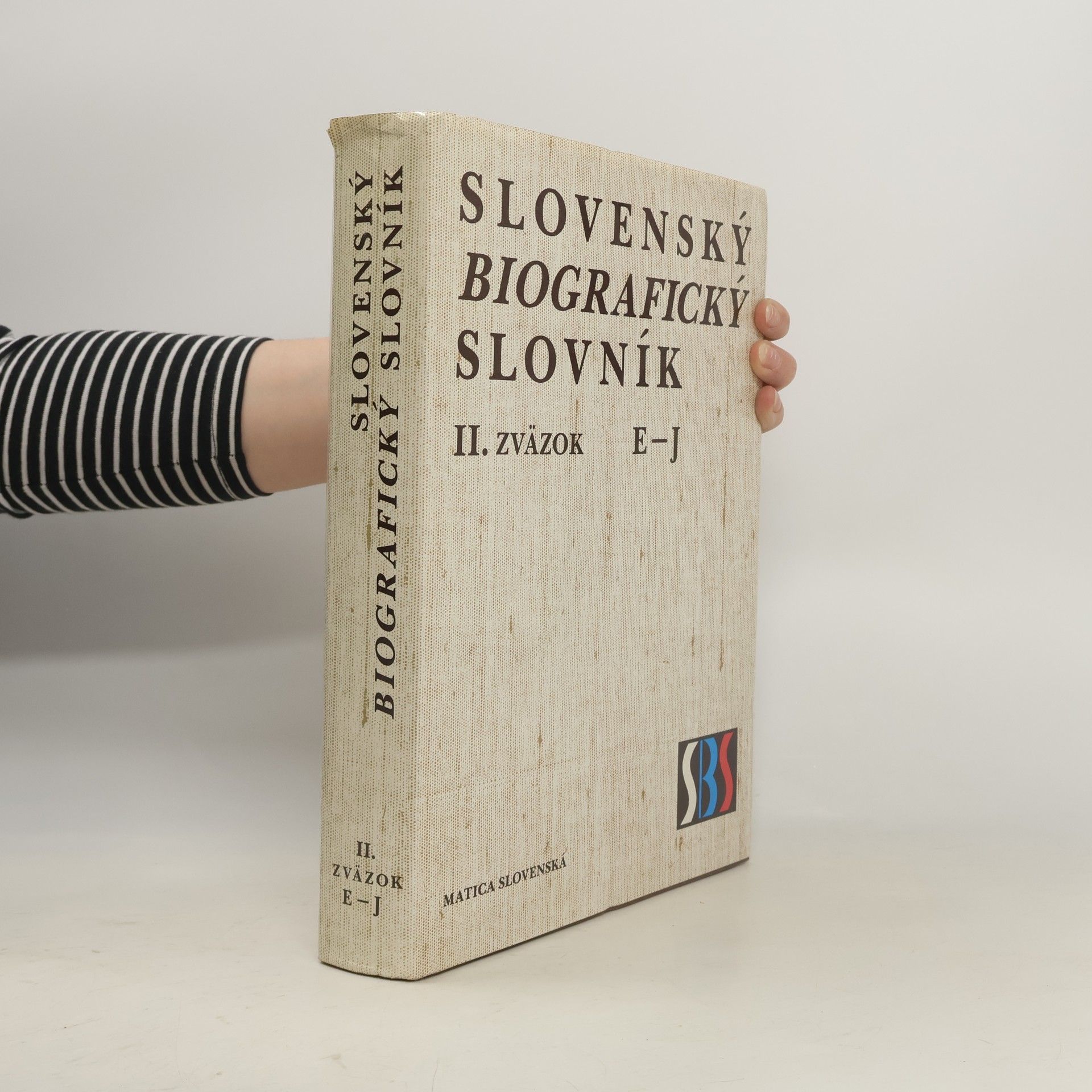 Collectif d'auteurs Slovenský biografický slovník II. E-J
