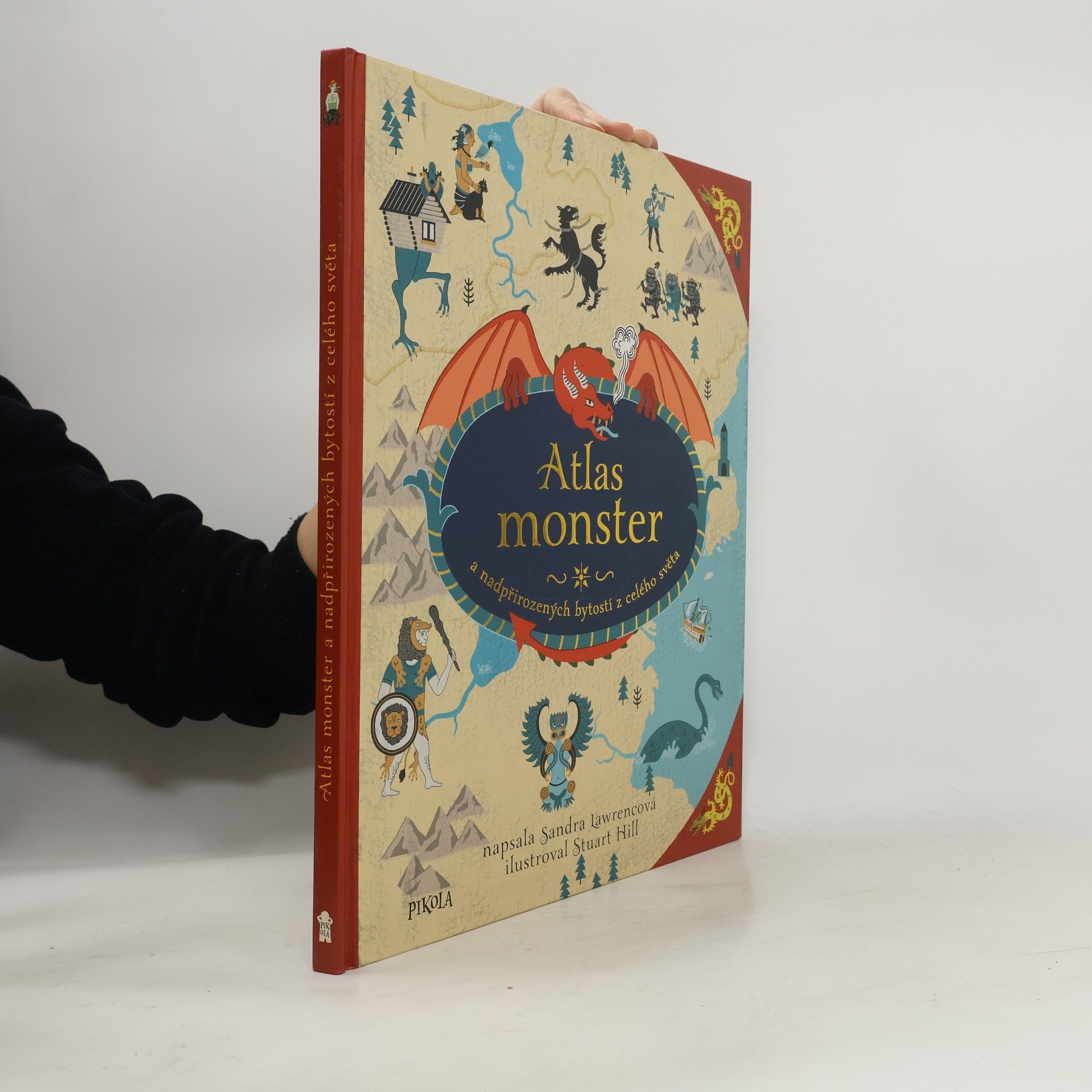 Sandra Lawrence Atlas monster a nadpřirozených bytostí z celého světa