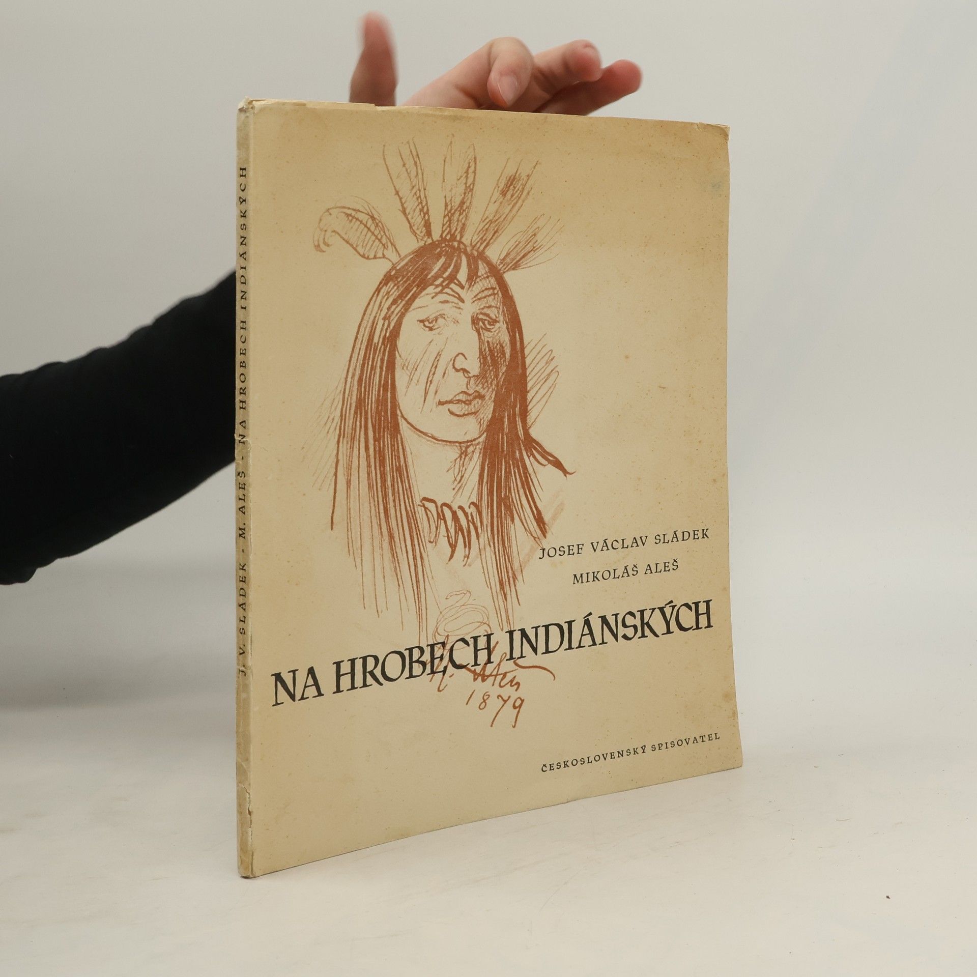 Josef Václav Sládek Na hrobech indiánských