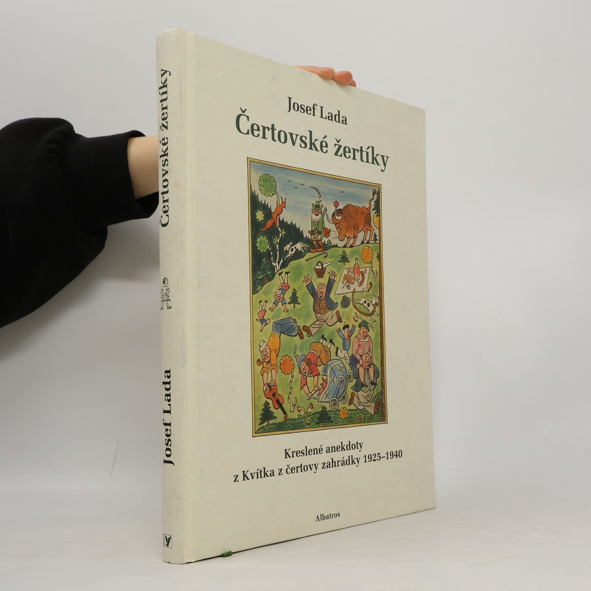 Tomáš Prokůpek Čertovské žertíky: Kreslené anekdoty z Kvítka z čertovy zahrádky 1925–1940