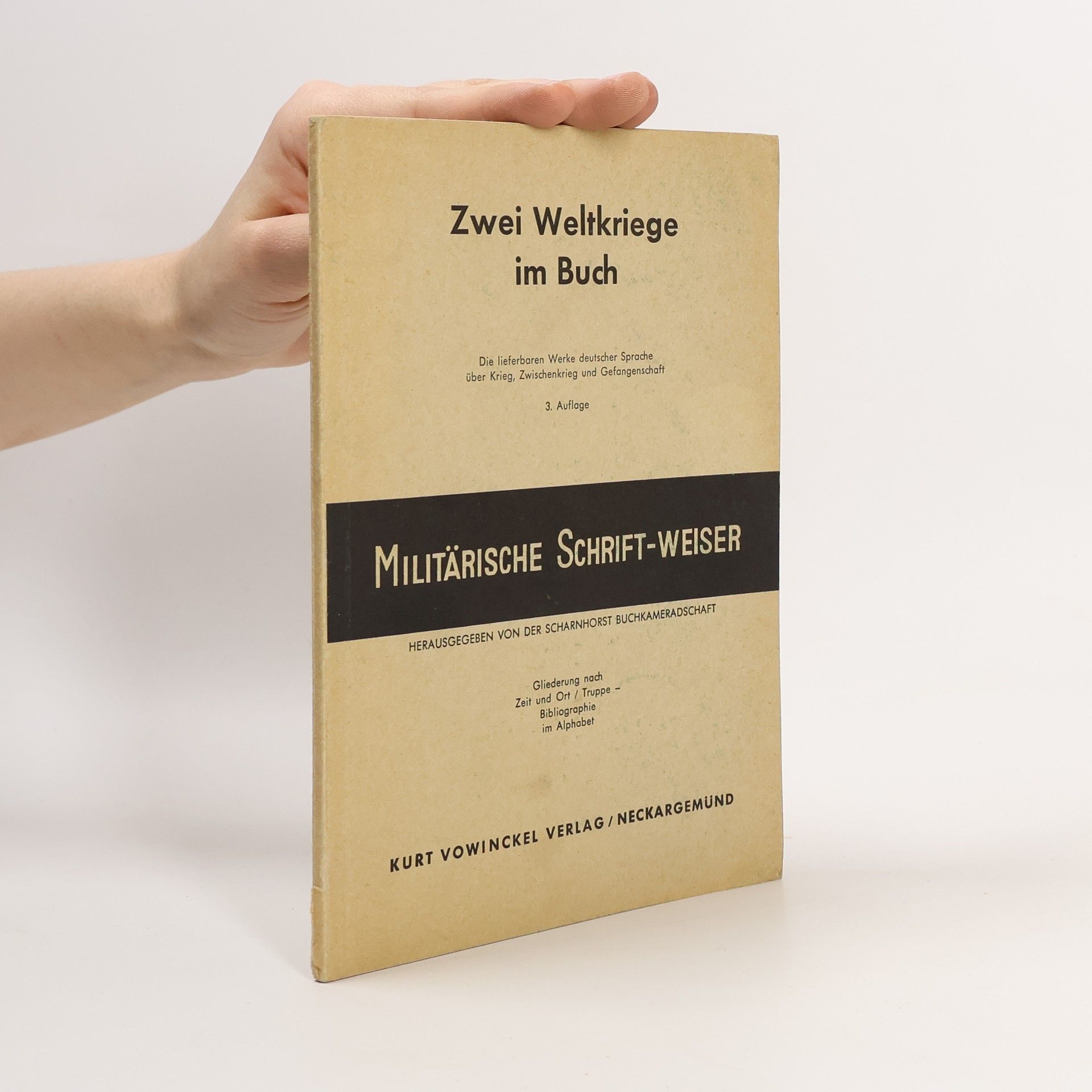 Autorenkollektiv Zwei Weltkriege im Buch. Militärische Schrift-Weiser