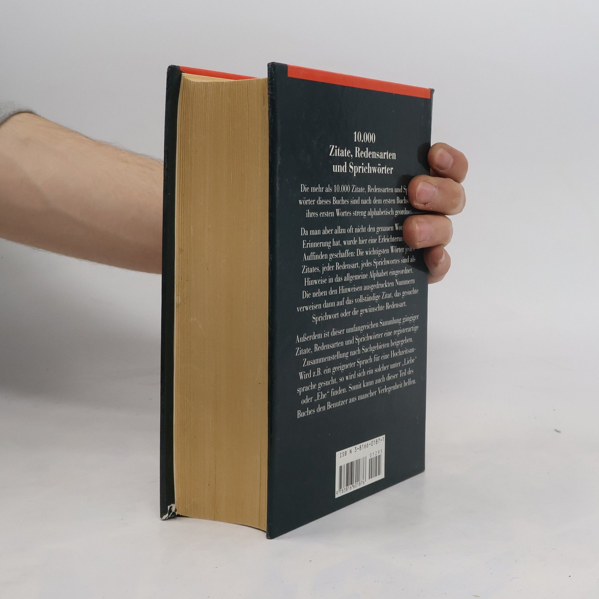Lutz Mackensen Grosses Handbuch der Zitate und Redensarten