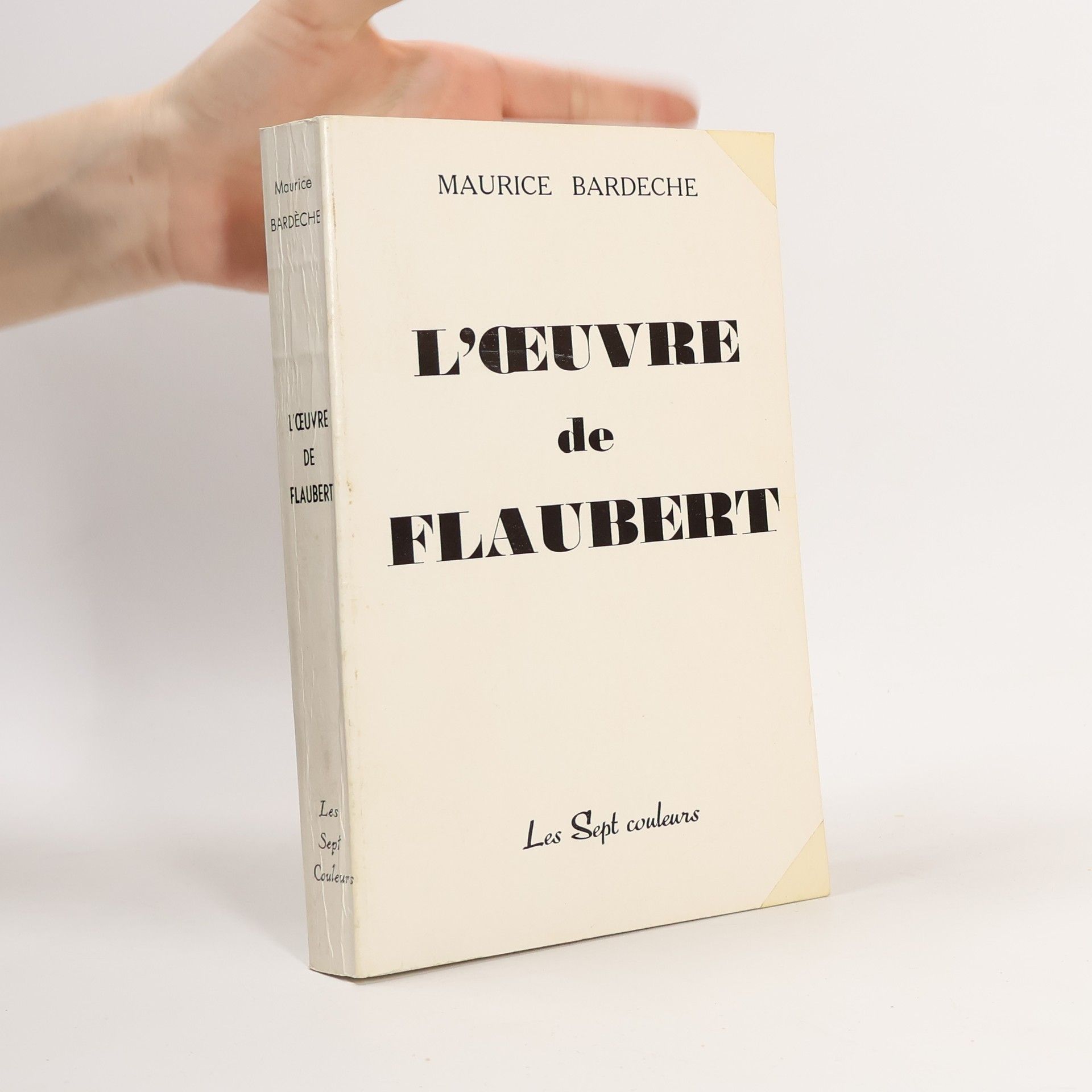 Maurice Barde che L'Œuvre de Flaubert