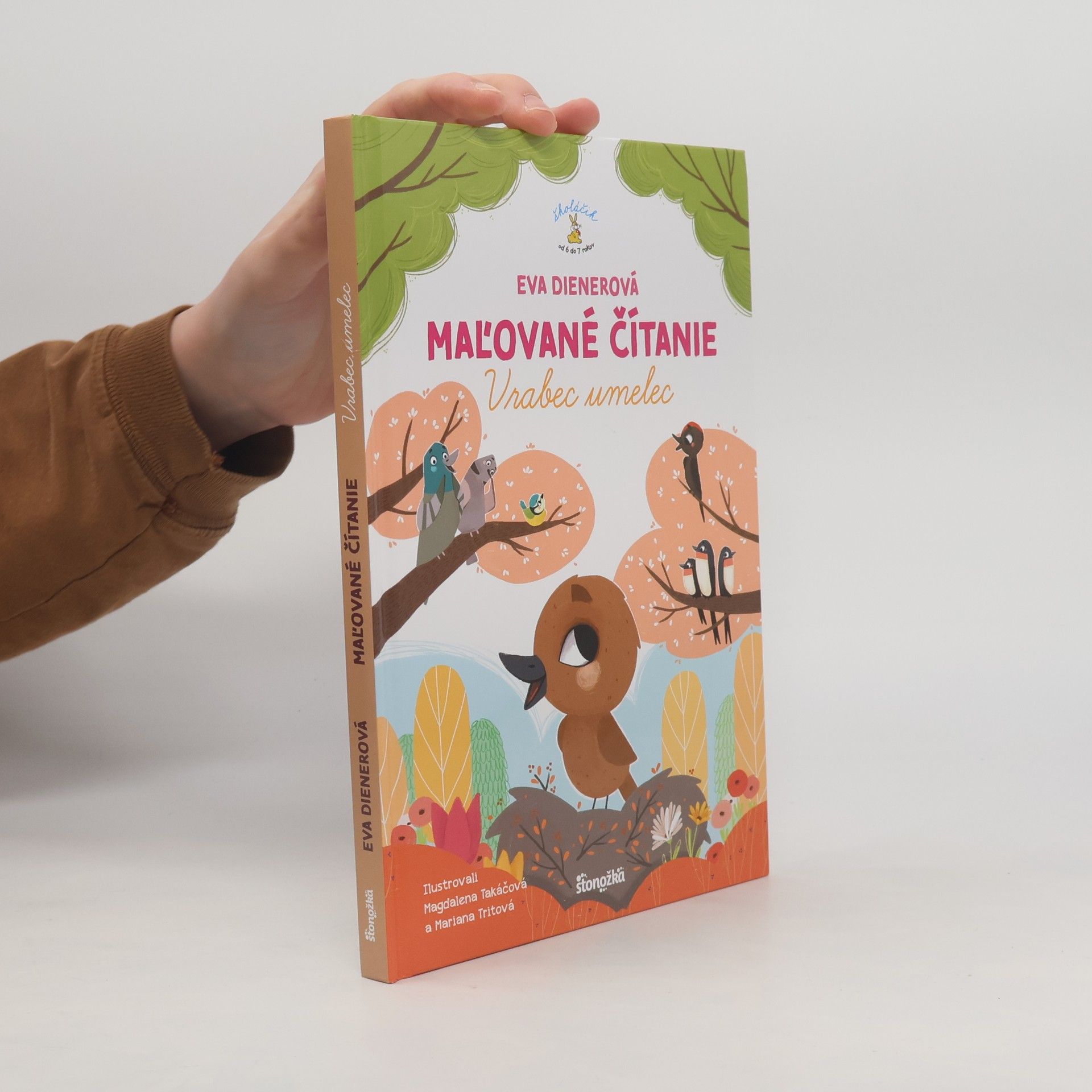 Eva Dienerová Maľované čitanie. Vrabec umelec