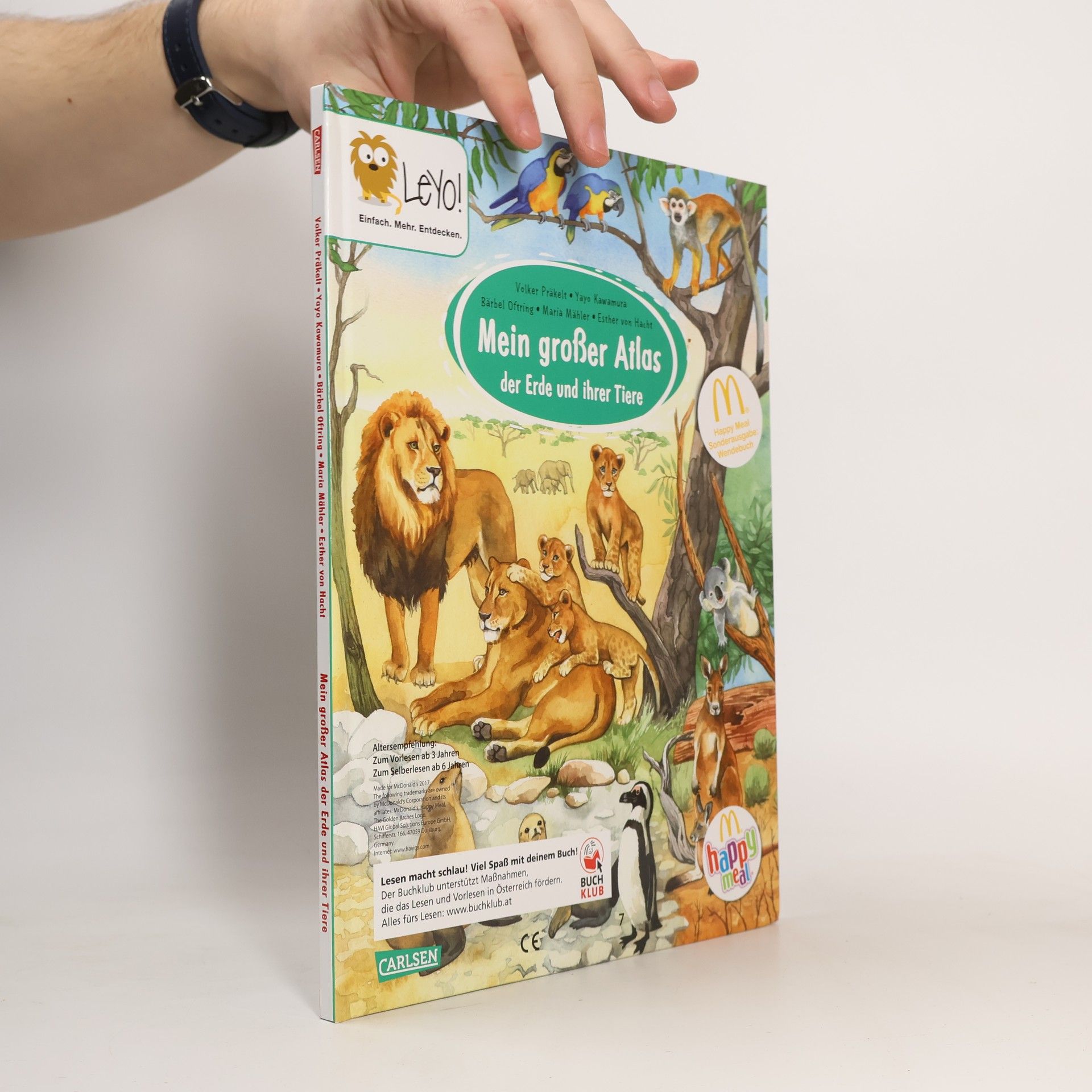 Autorenkollektiv Mein großer Atlas der Erde und ihrer Tiere