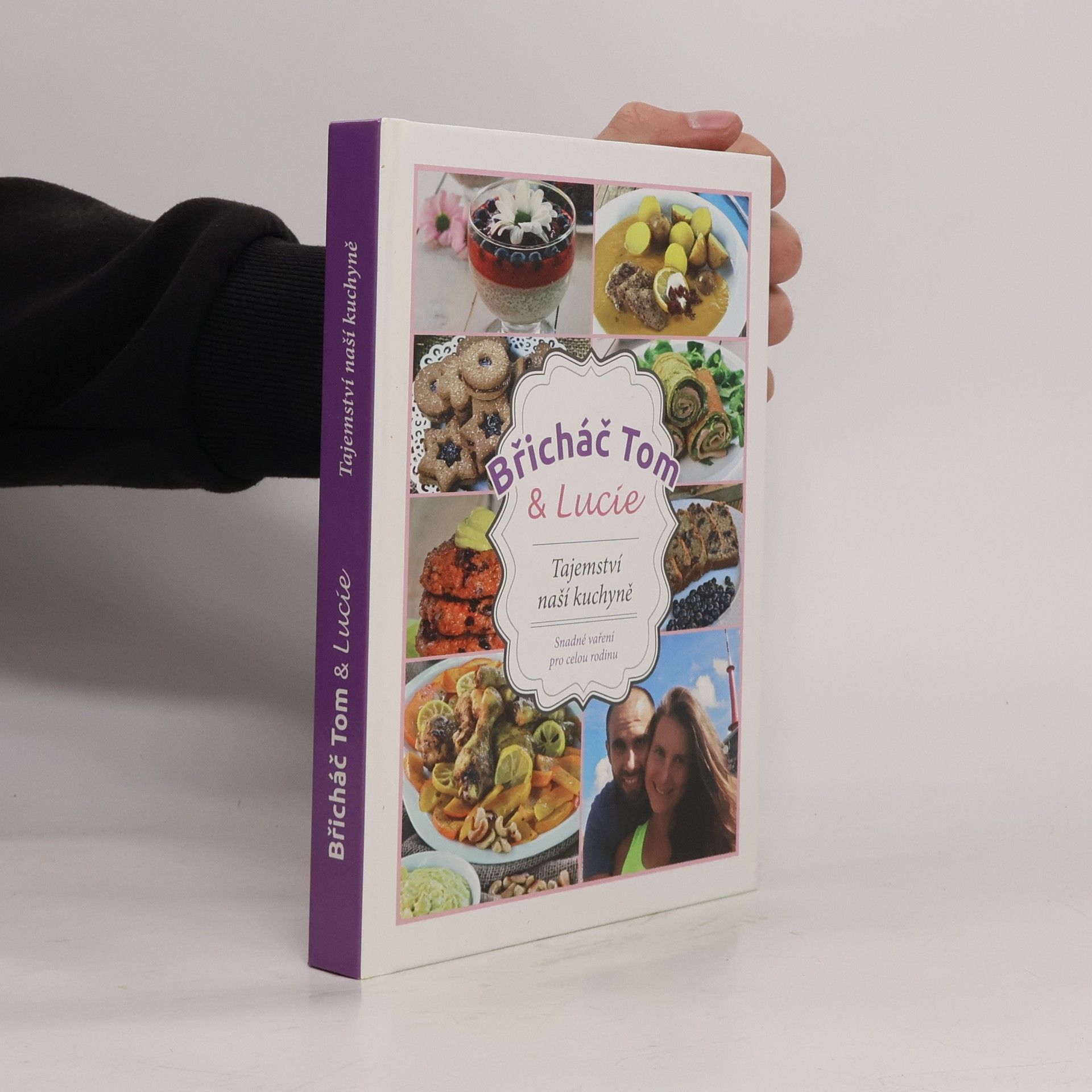 Tomáš Kosačík Břicháč Tom & Lucie. Tajemství naší kuchyně