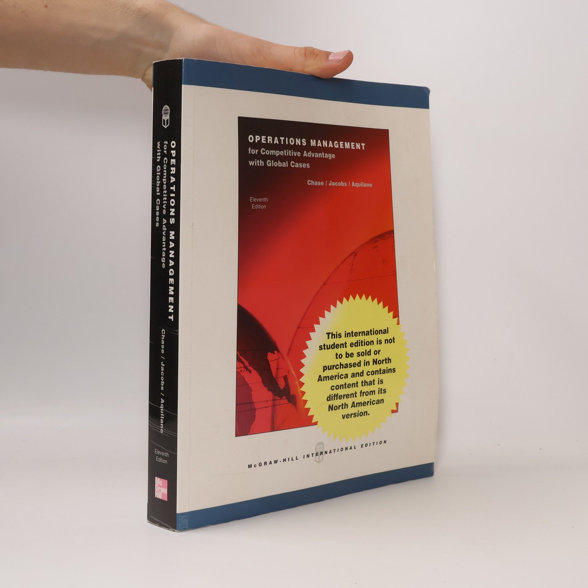 F. Robert Jacobs Operations Management for Competitive Advantage