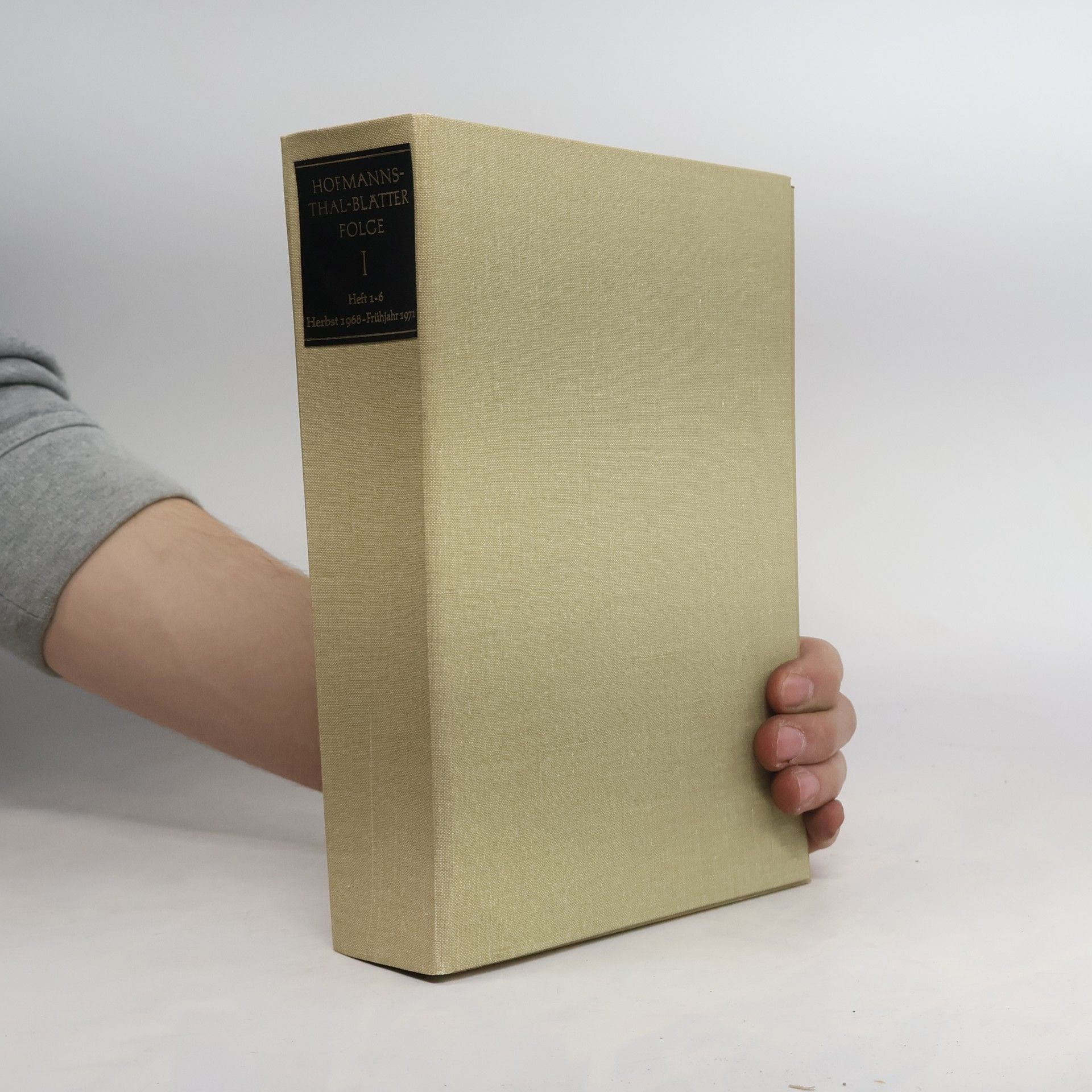 Autorenkollektiv Hofmmansthal Blätter Folge I. Heft 1-6