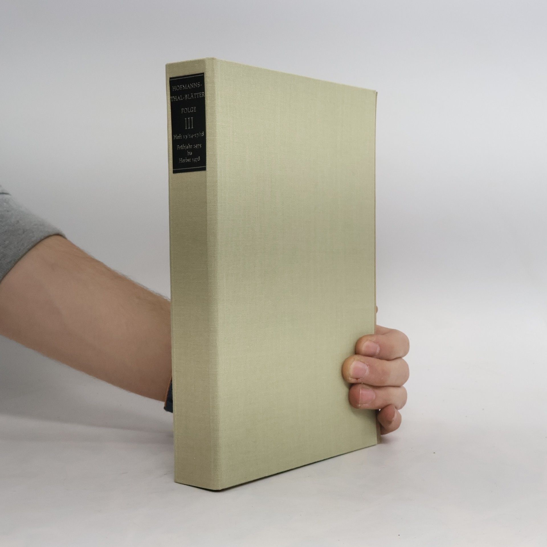 Autorenkollektiv Hoffmannsthal Blätter Folge III. Heft 13/14-17/18