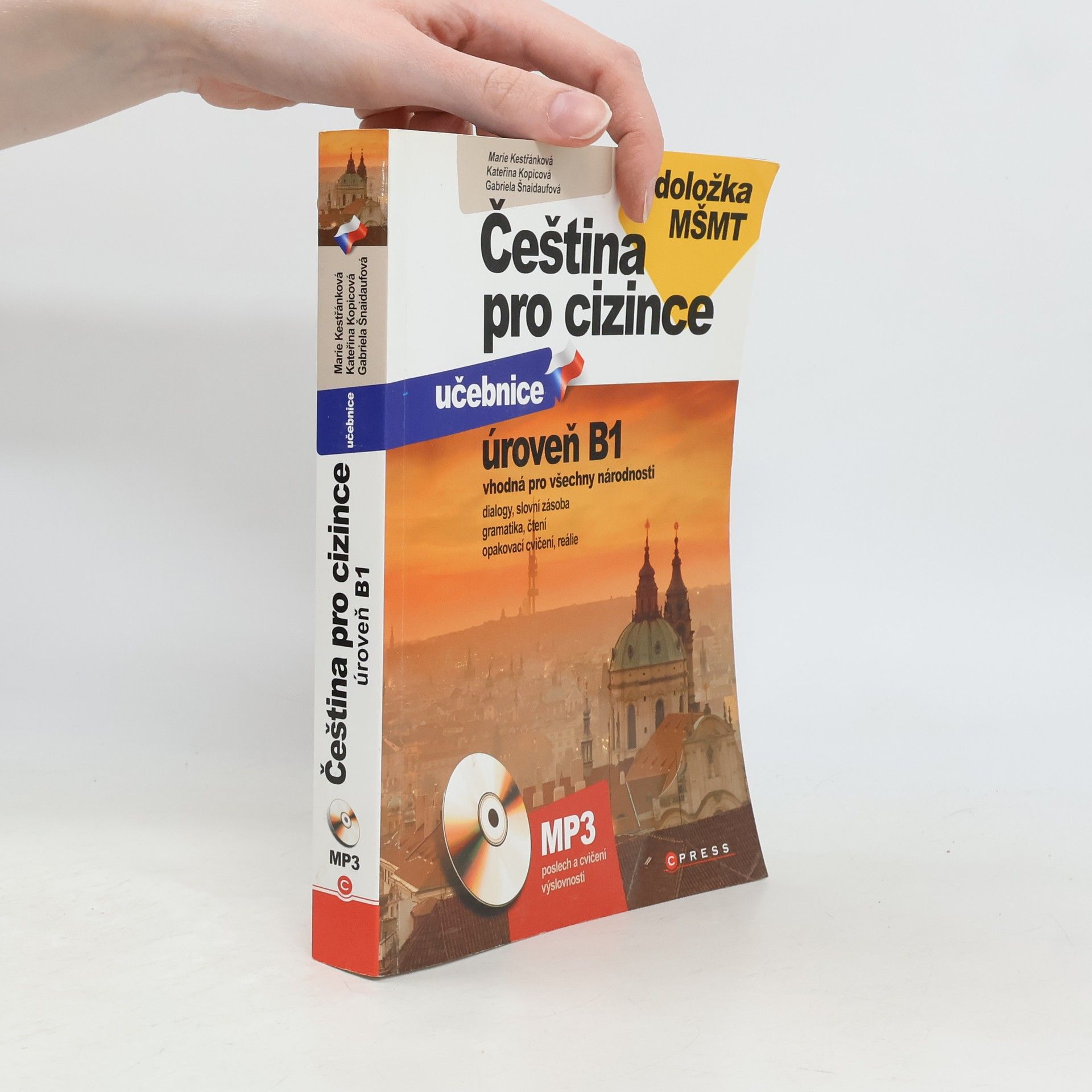 Marie Kestřánková Čeština pro cizince. Úroveň B1. Vhodná pro všechny národnosti