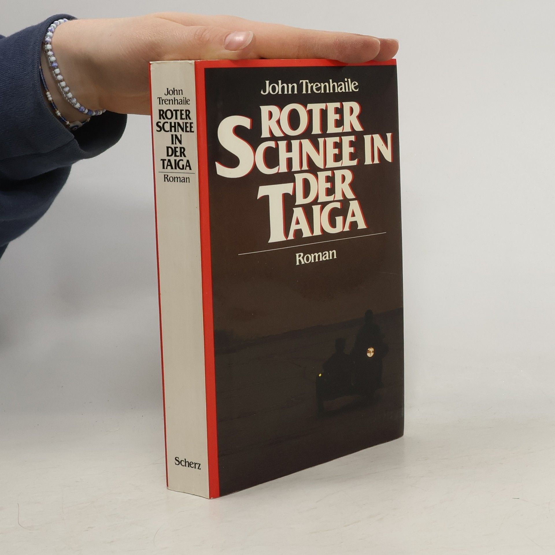 John Trenhaile Roter Schnee in der Taiga