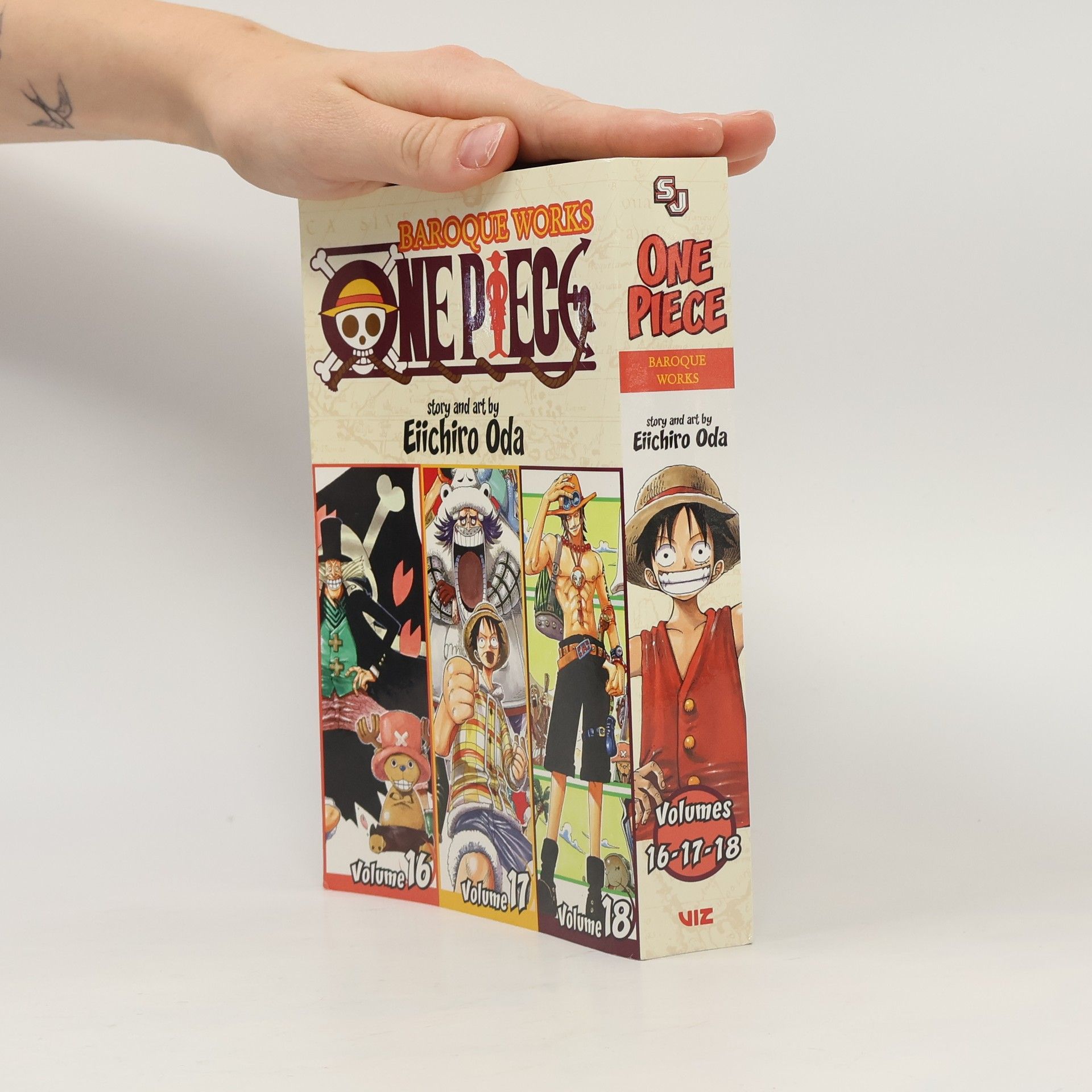 Eiichiro Oda One Piece, Vol. 16, 17, 18