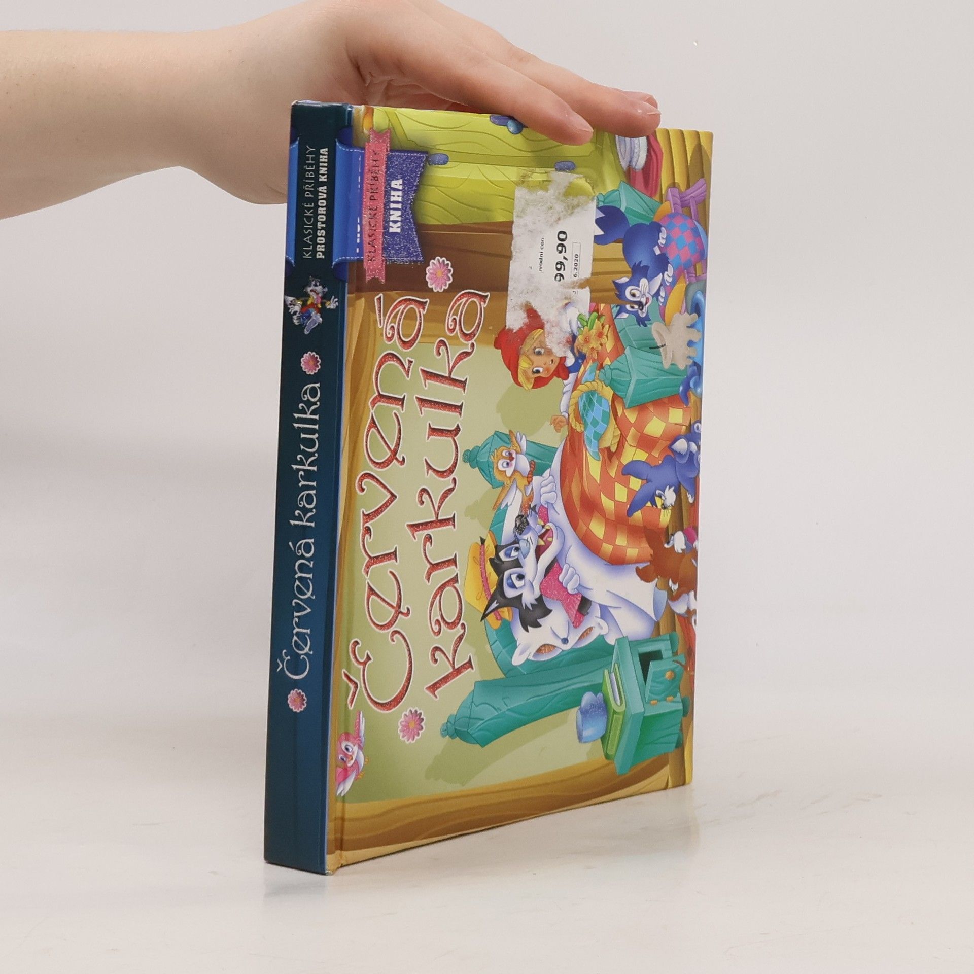 Kolektiv autorů Červená karkulka. Prostorová kniha (pop-up leporelo)