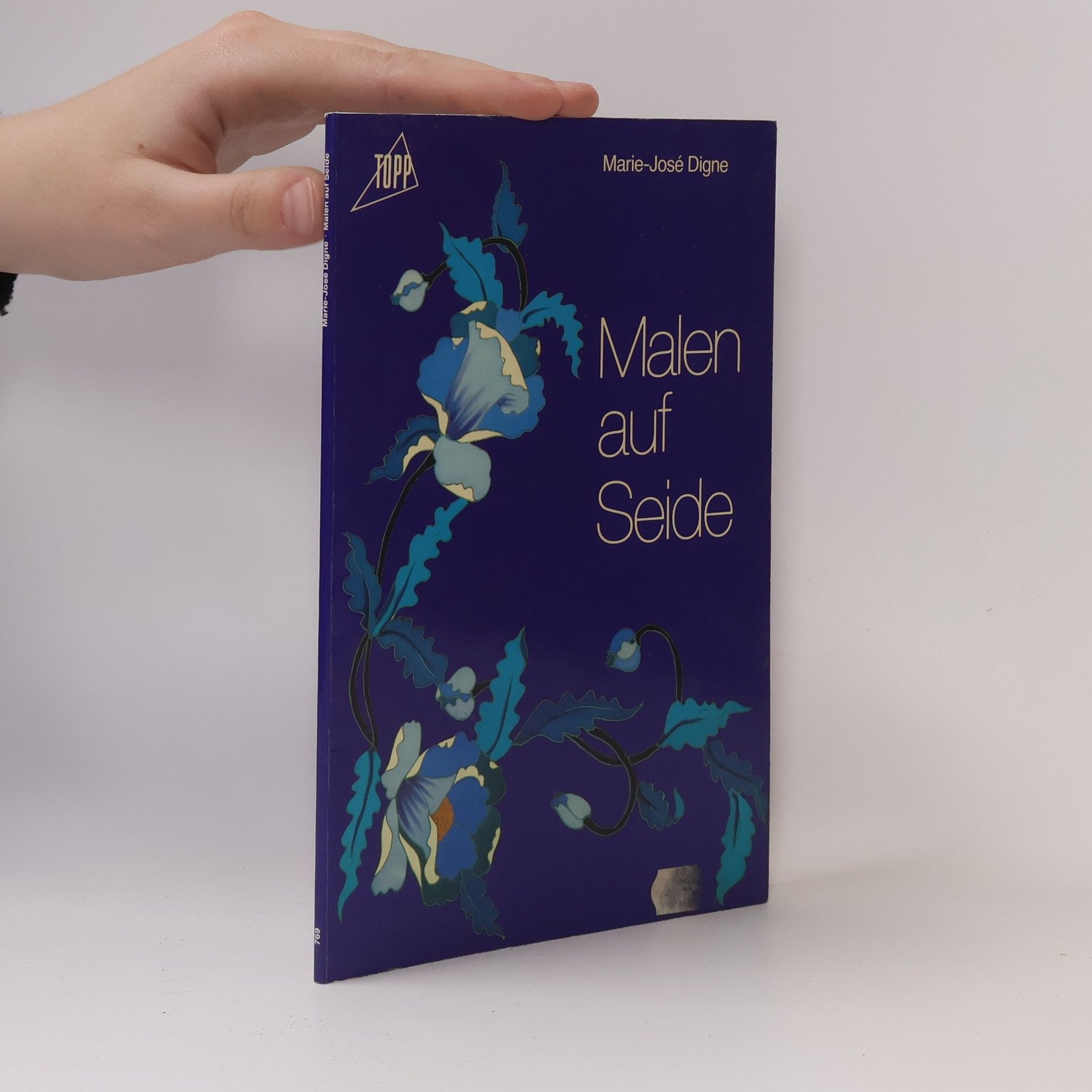 Marie-José Digne Auf Seide malen