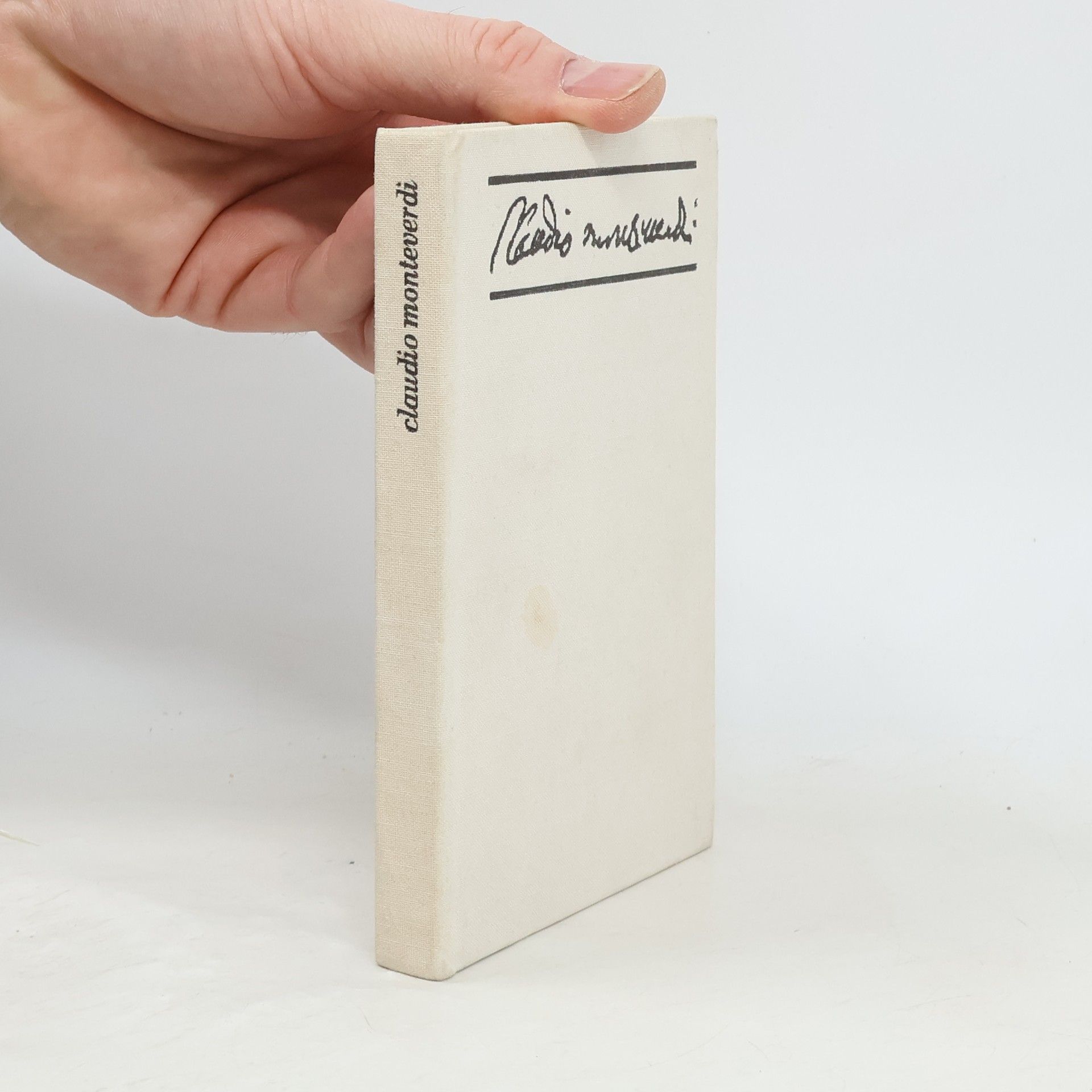 Miloš Štědroň Claudio Monteverdi