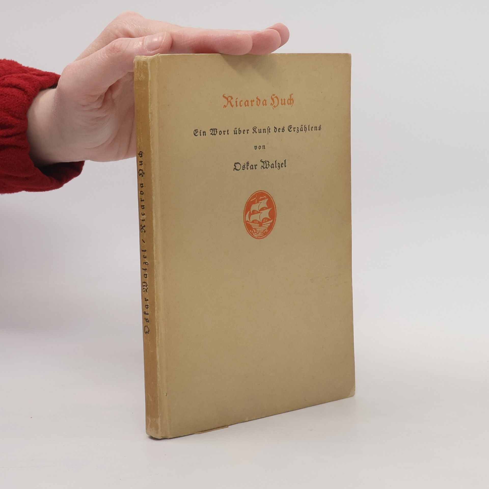 Oskar Walzel Ricarda Huch