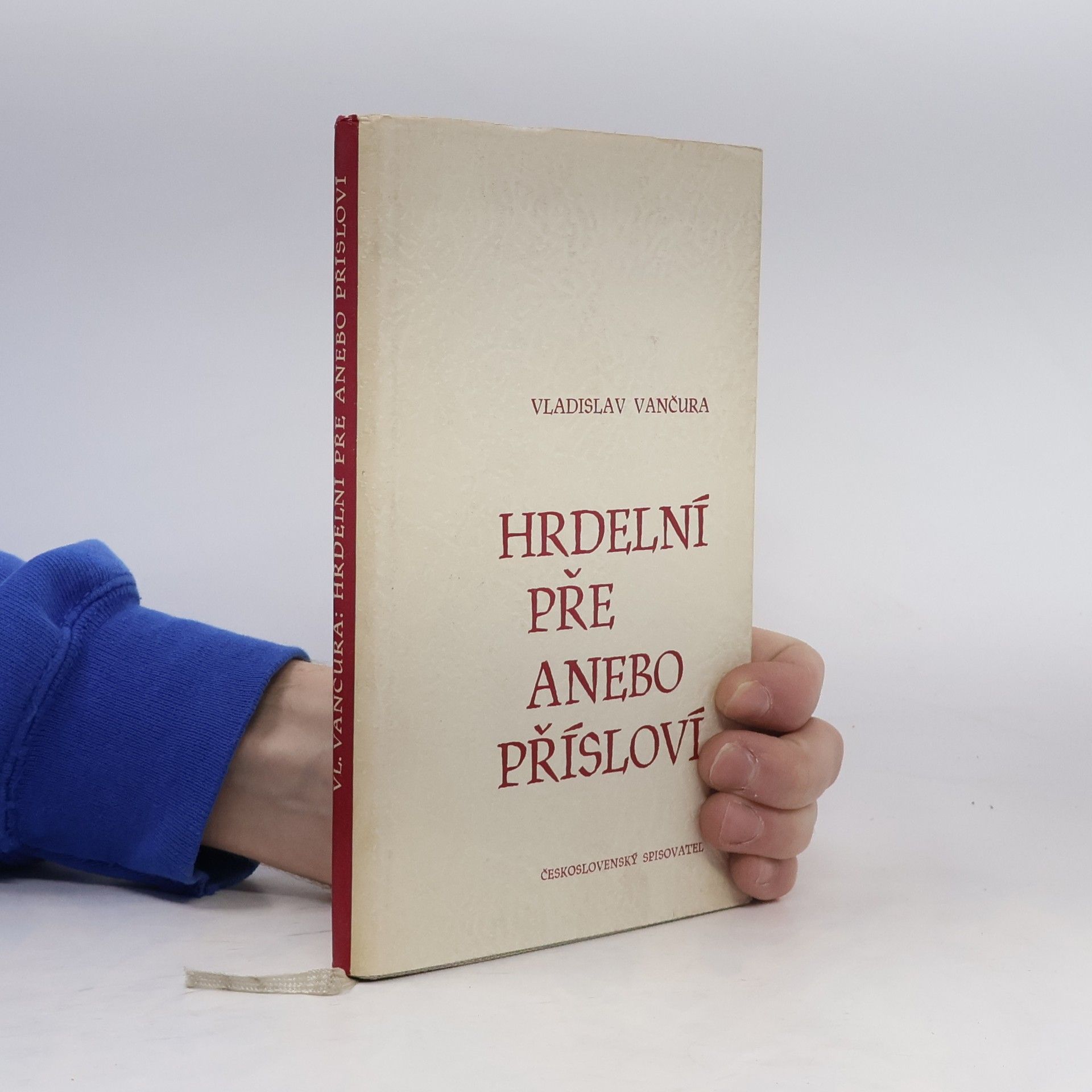 Vladislav Vančura Hrdelní pře anebo Přísloví