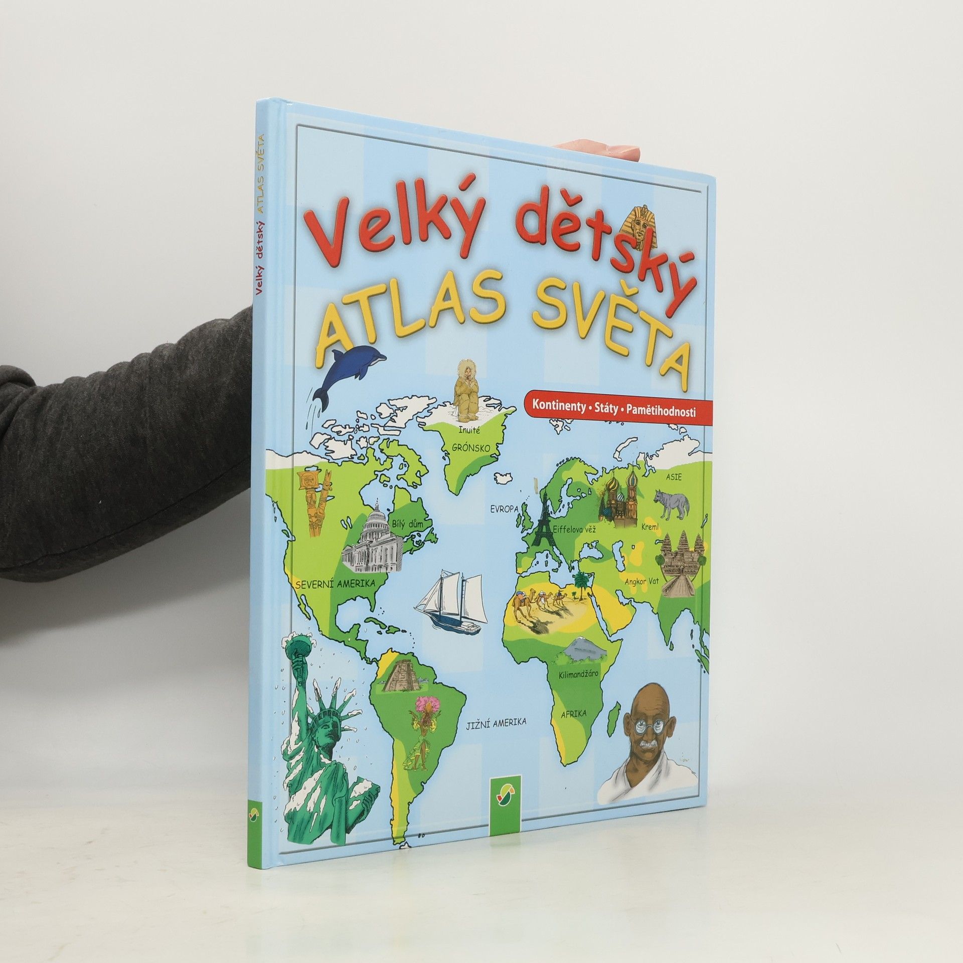 Michael Hahn Velký dětský atlas světa