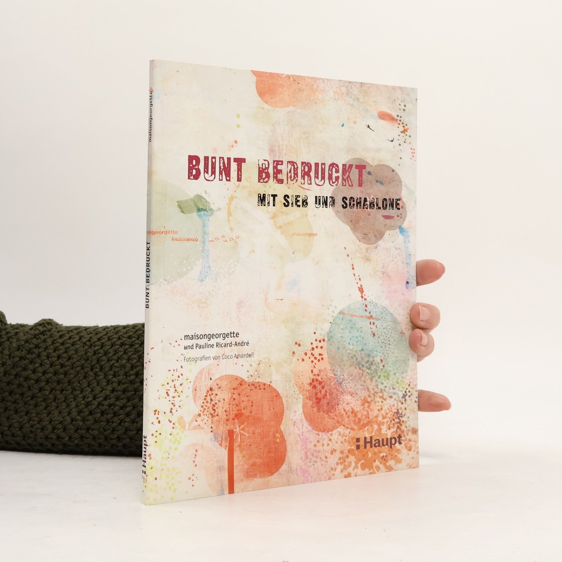 Pauline Ricard-André Bunt bedruckt