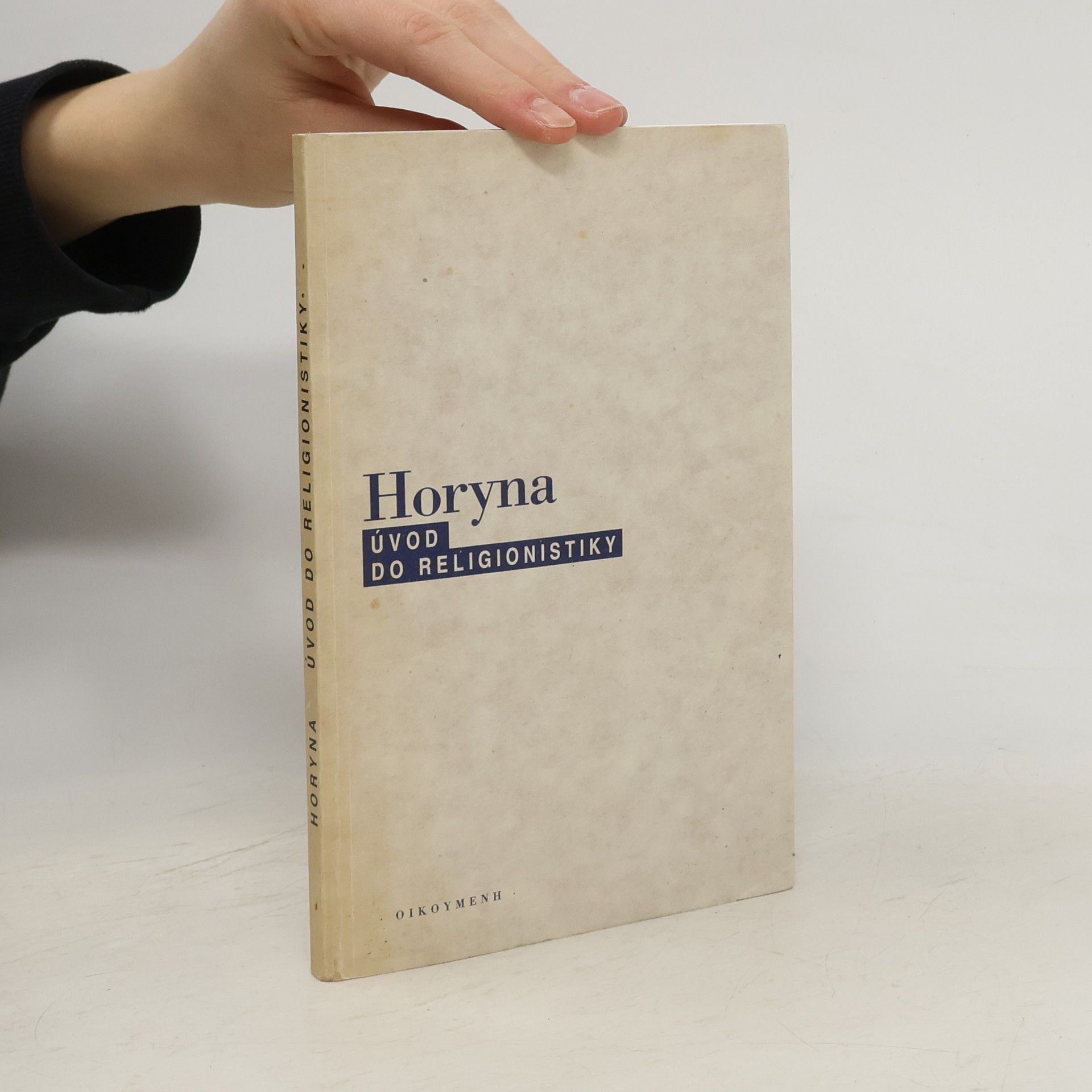 Břetislav Horyna Úvod do religionistiky