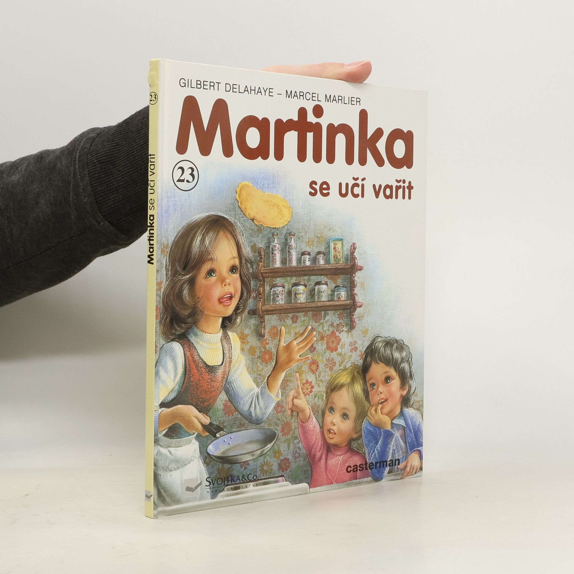 Gilbert Delahaye Martinka se učí vařit