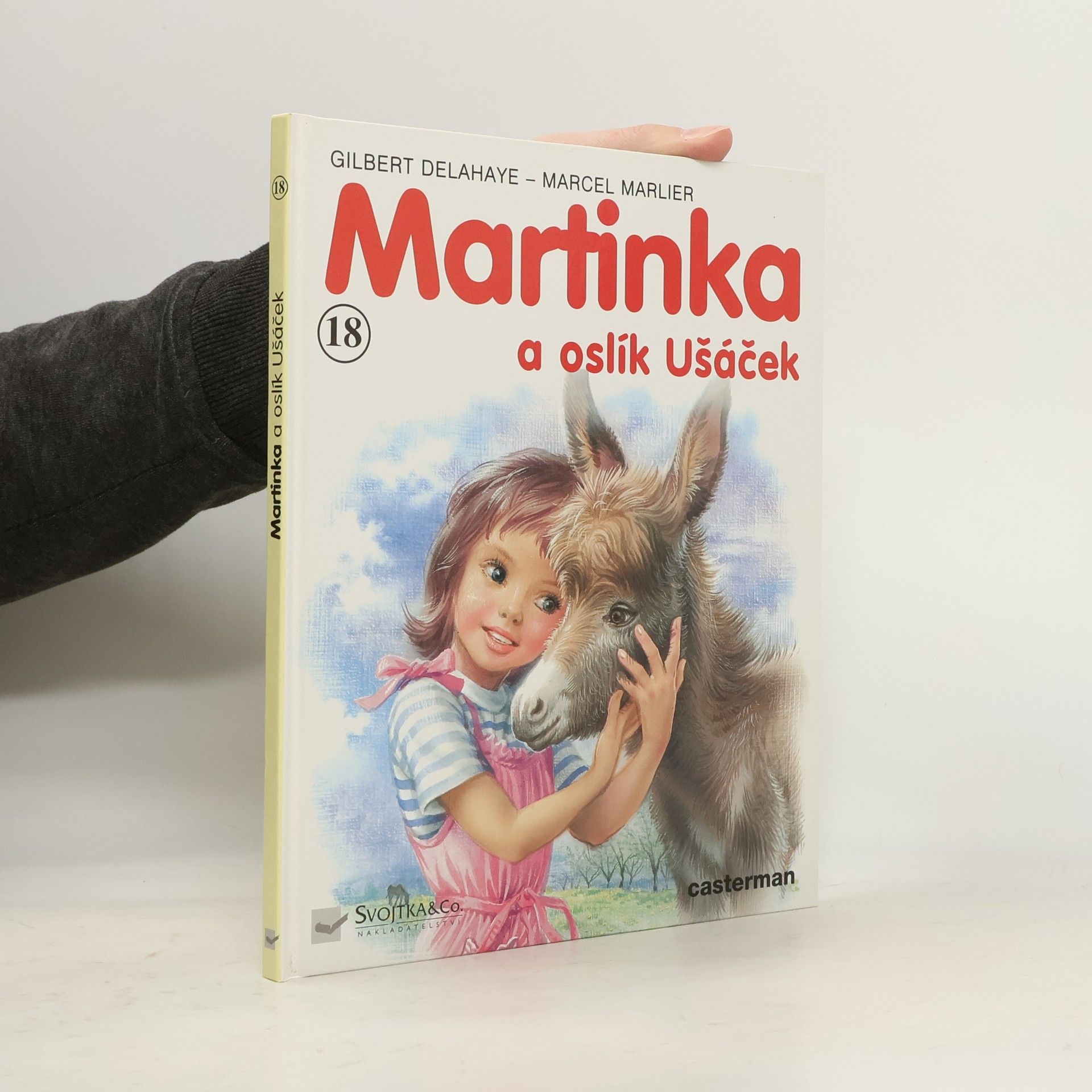 Gilbert Delahaye Martinka a oslík Ušáček