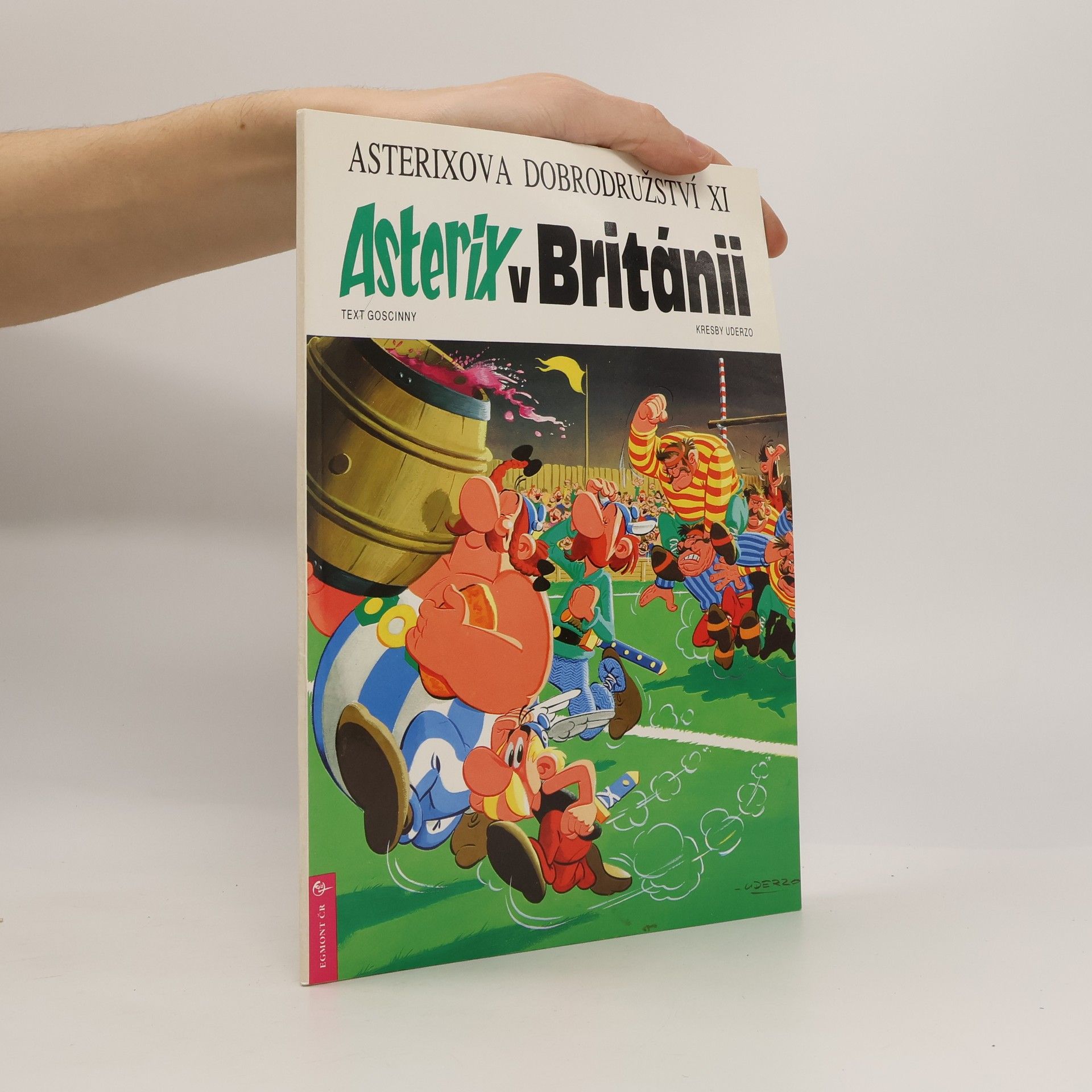 René Goscinny Asterix v Británii