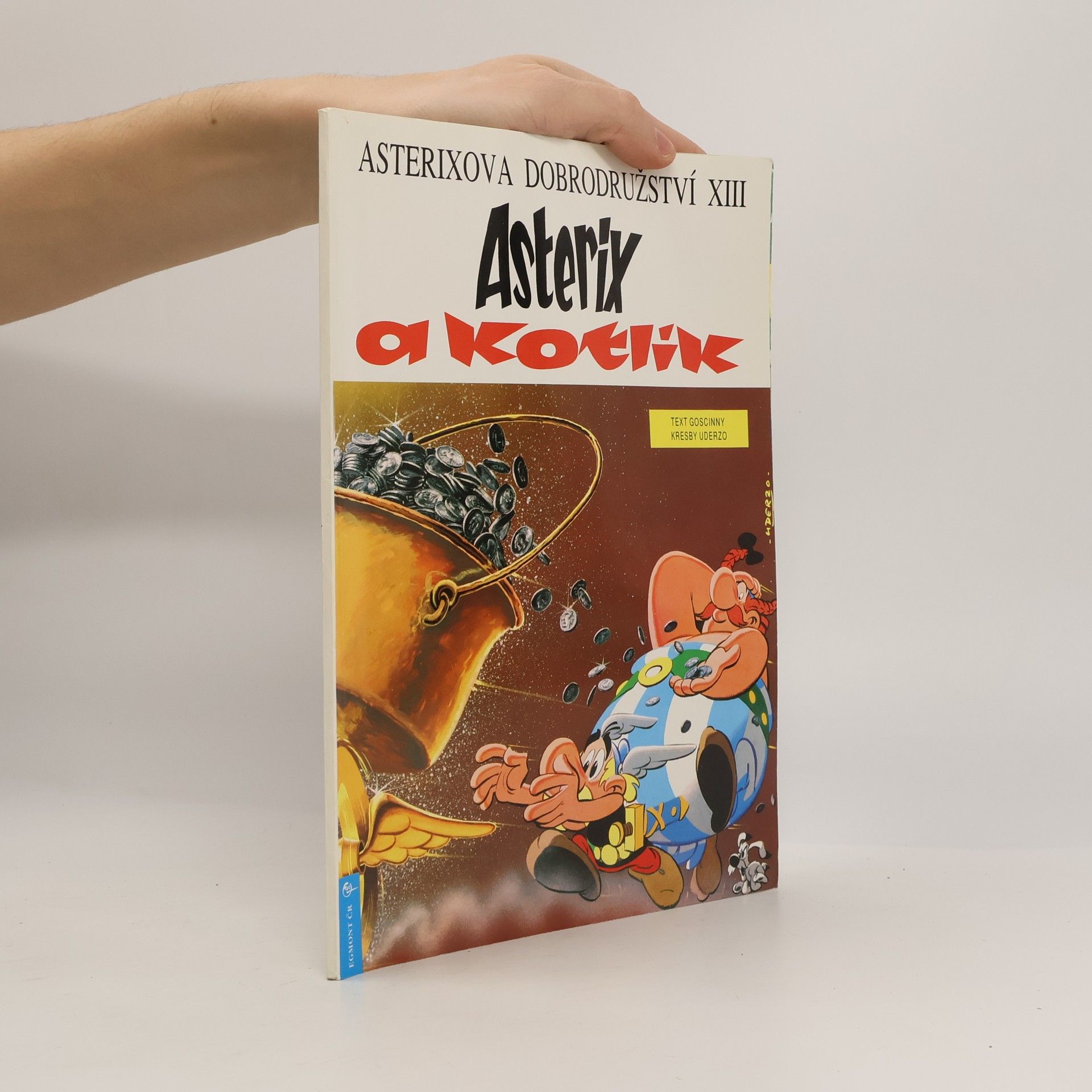 René Goscinny Asterix a kotlík