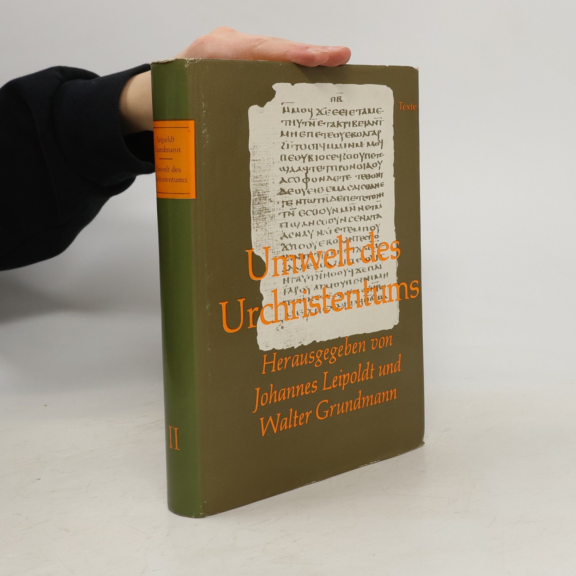 Johannes Leipoldt Umwelt des Urchristentums II