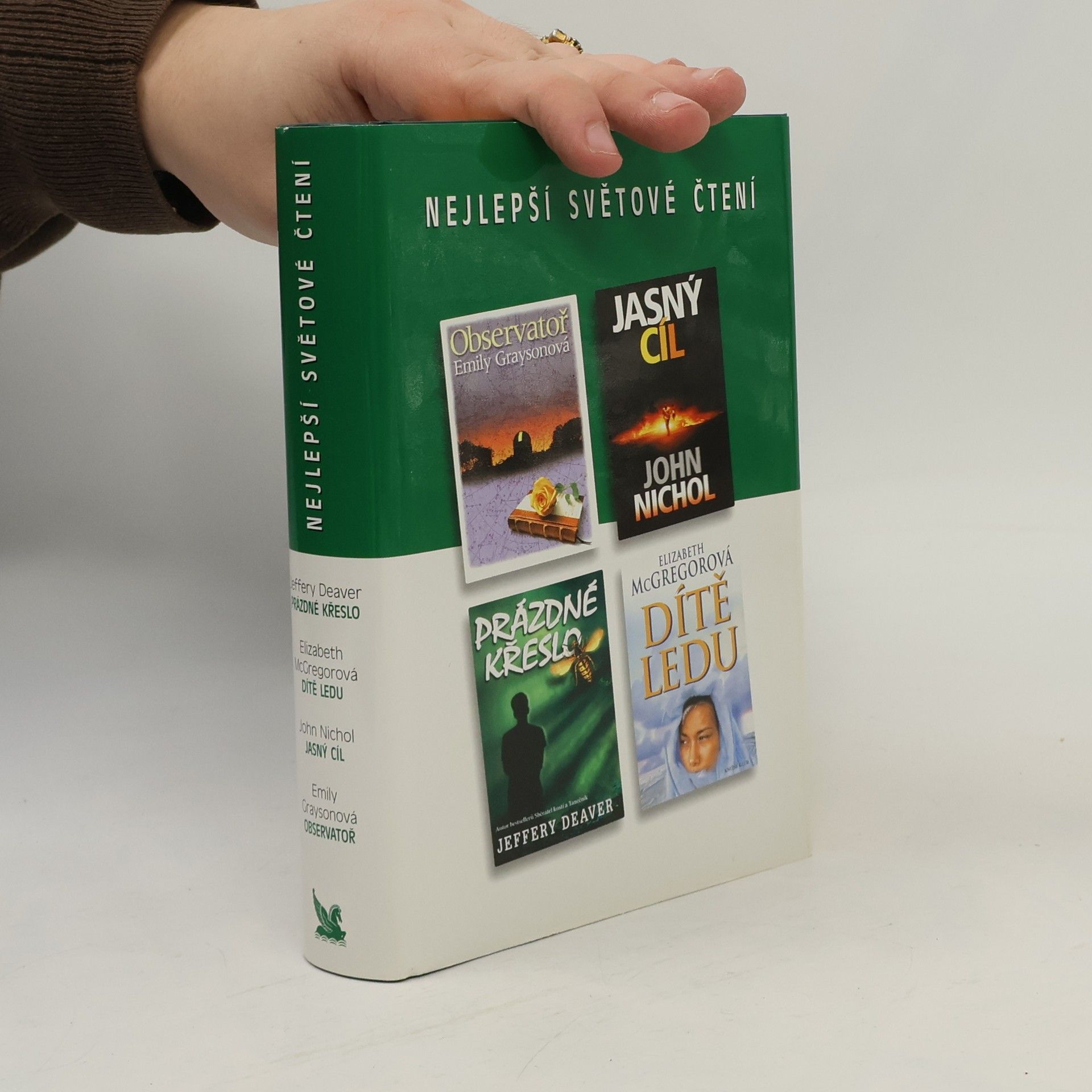 Nejlepší světové čtení. Prázdné křeslo. Dítě ledu. Jasný cíl. Observatoř.