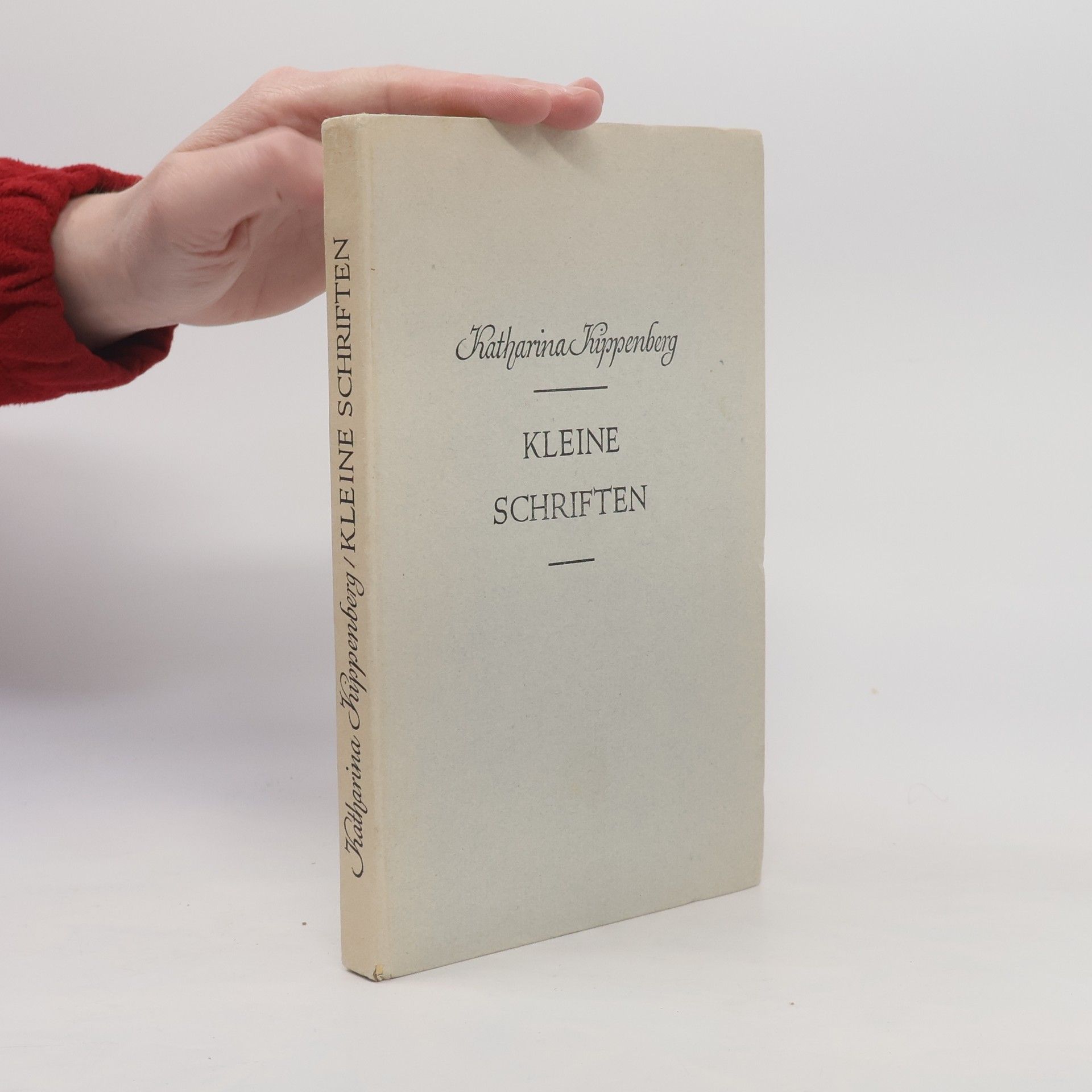 Katharina Kuppenberg Kleine Schriften