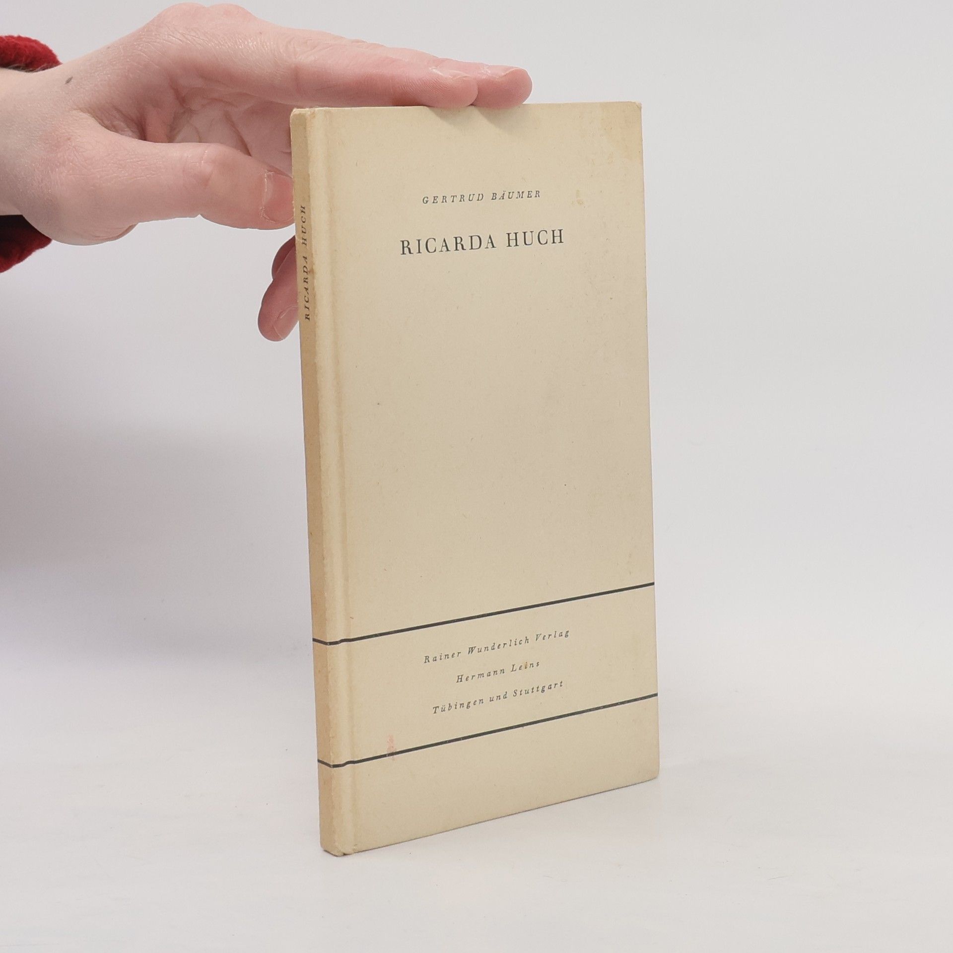 Gertrud Bäumer Ricarda Huch