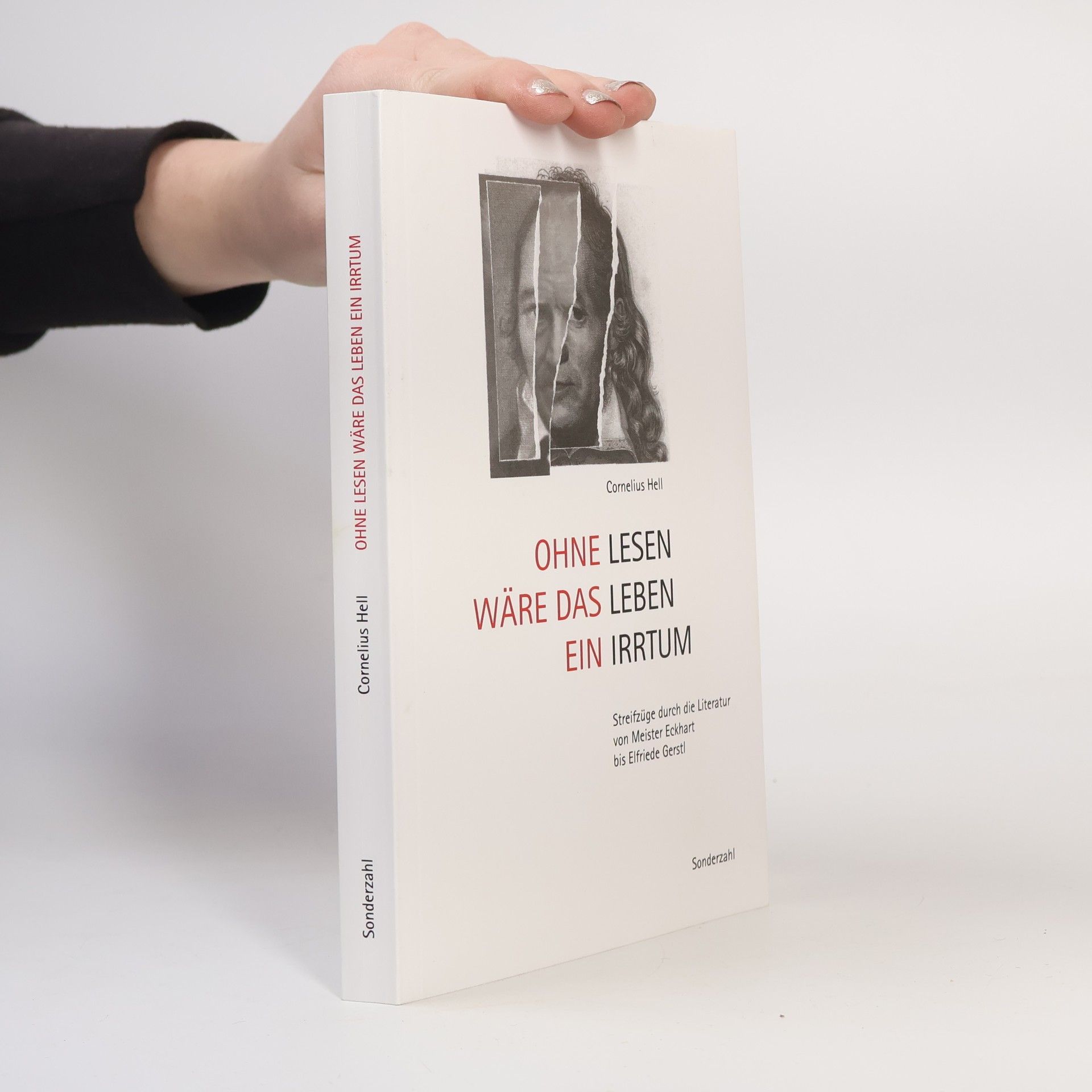 Cornelius Hell Ohne Lesen wäre das Leben ein Irrtum