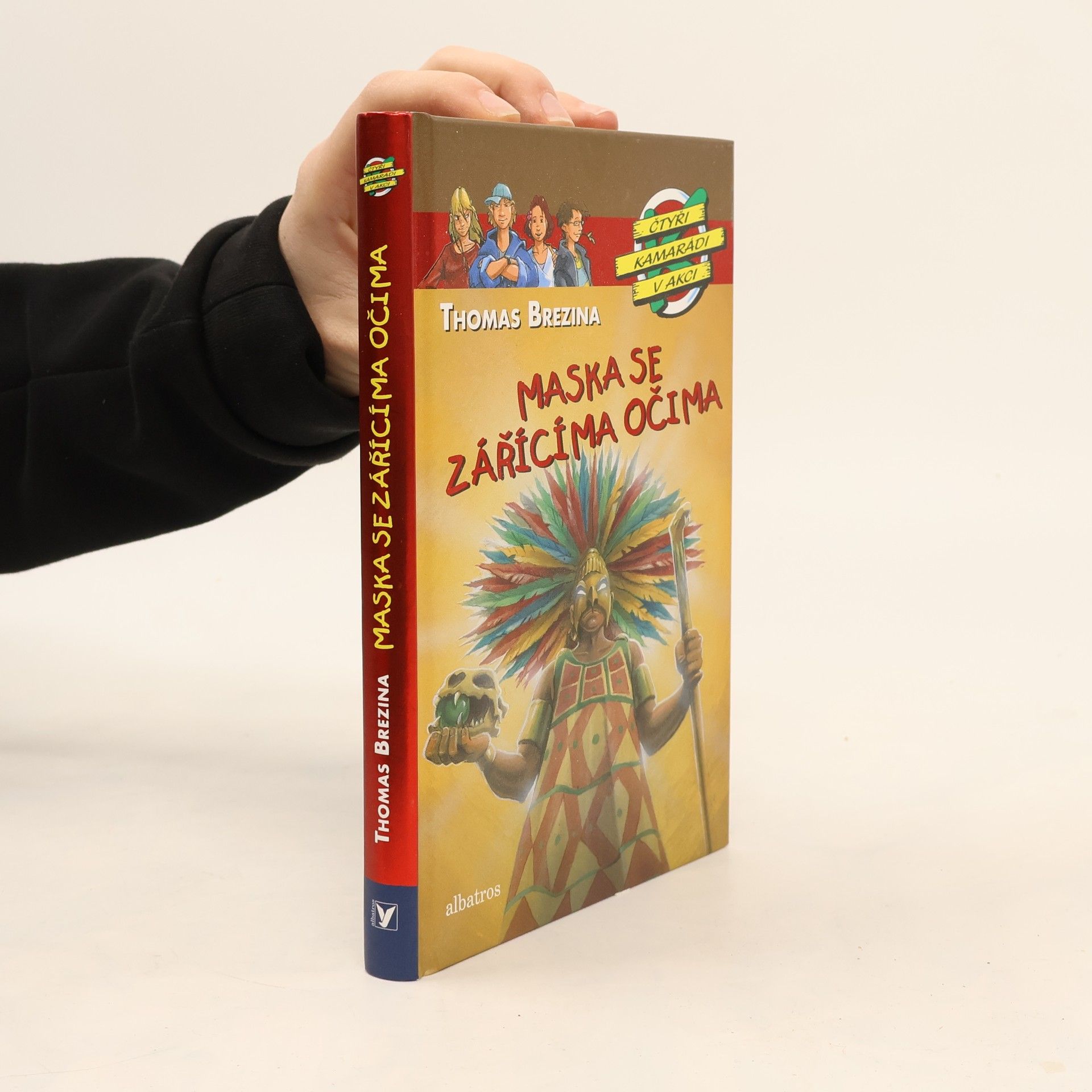 Thomas Brezina Čtyři kamarádi v akci. Maska se zářícíma očima