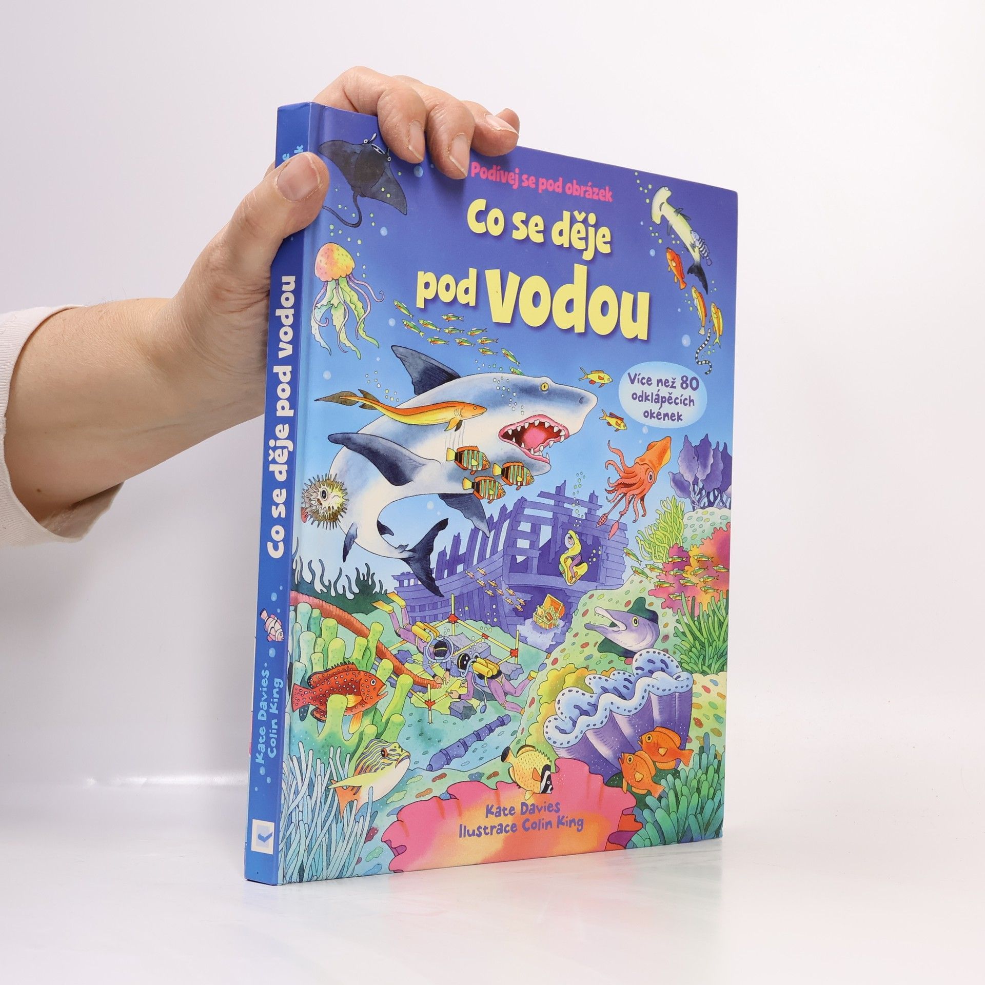 Dr Kate Davies Co se děje pod vodou : podívej se pod obrázek : více než 80 odklápěcích okének