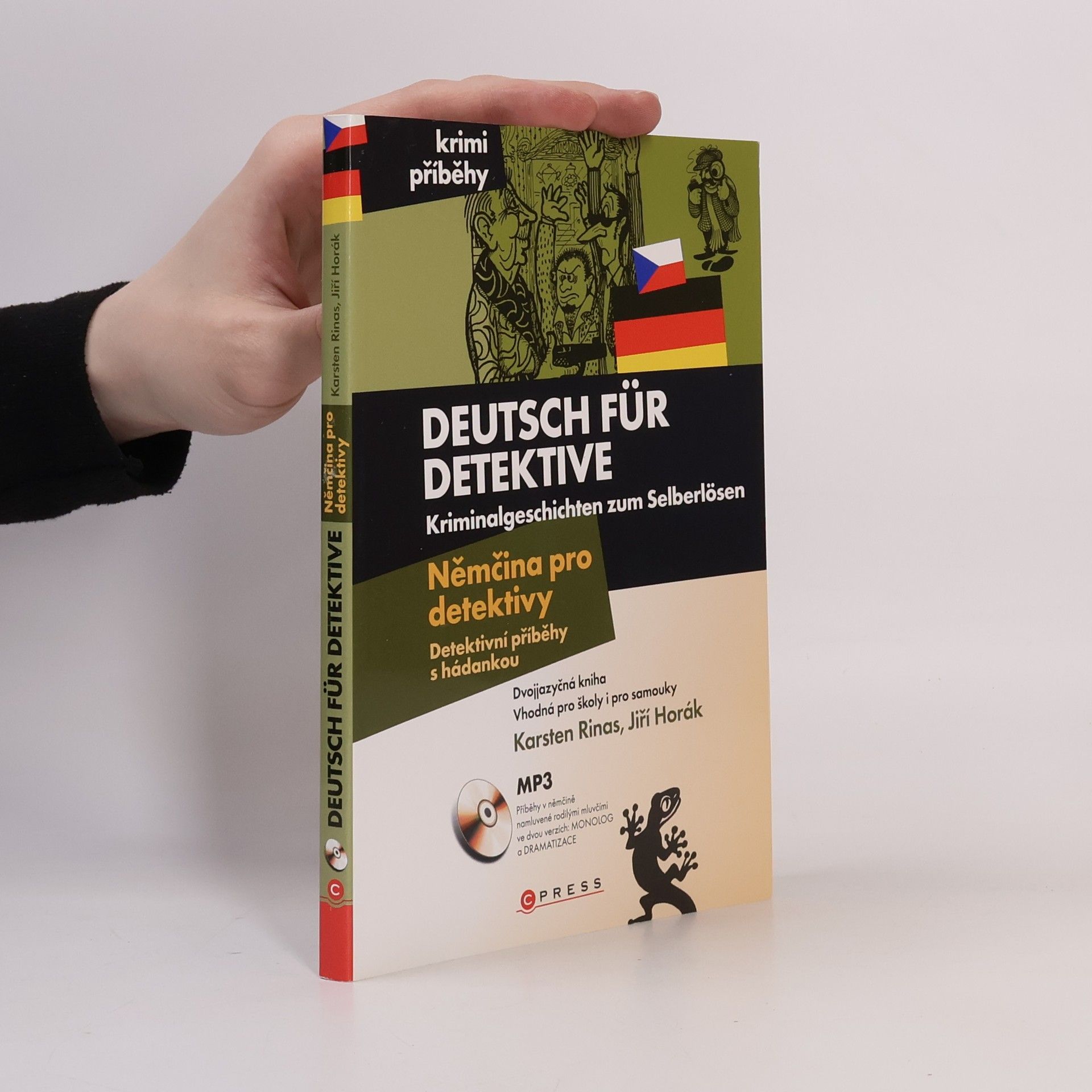Karsten Rinas Deutsch für Detektive. Němčina pro detektivy. Detektivní příběhy s hádankou