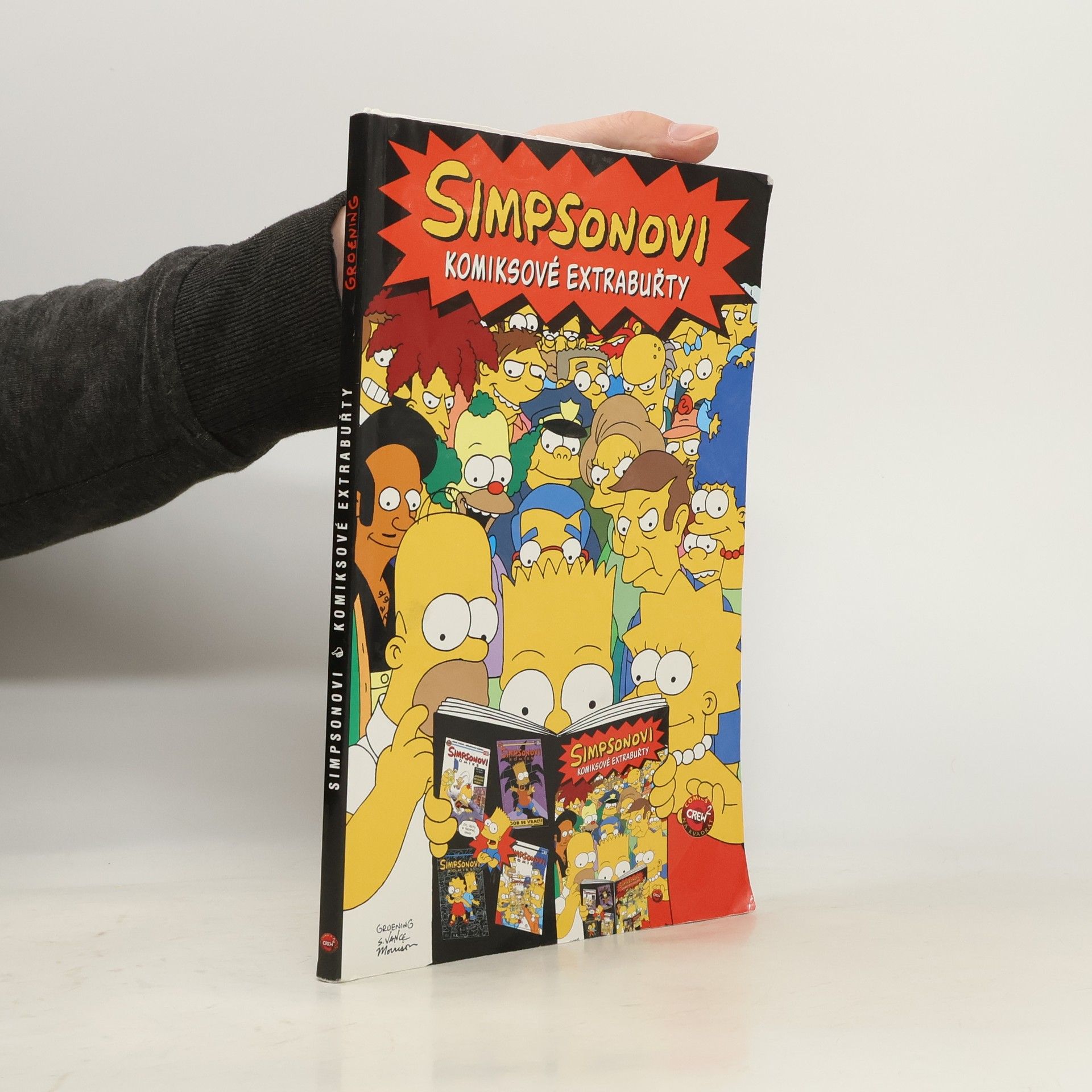 Steve Vance Simpsonovi: Komiksové extrabuřty