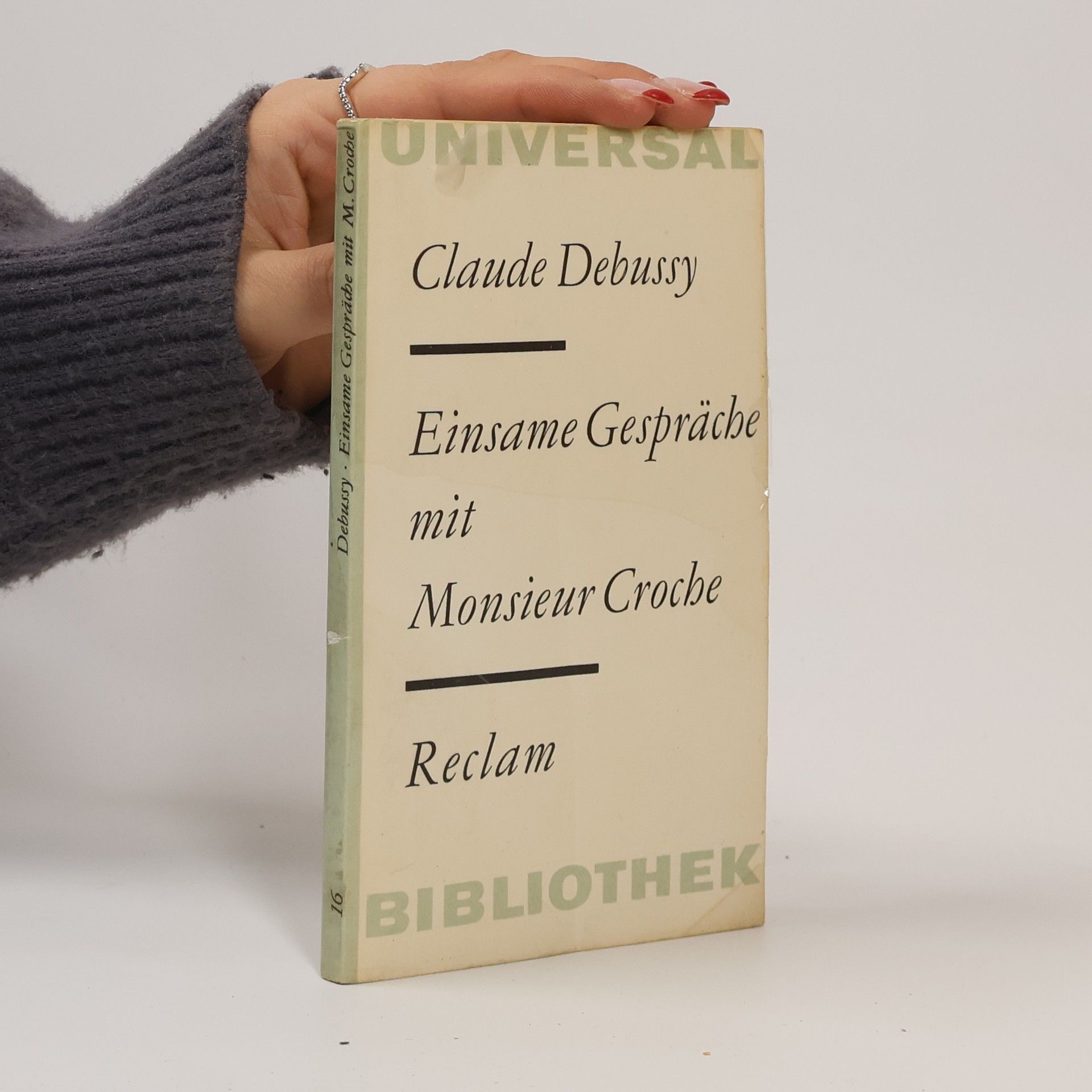 Claude Debussy Einsame Gespräche mit Monsieur Croche