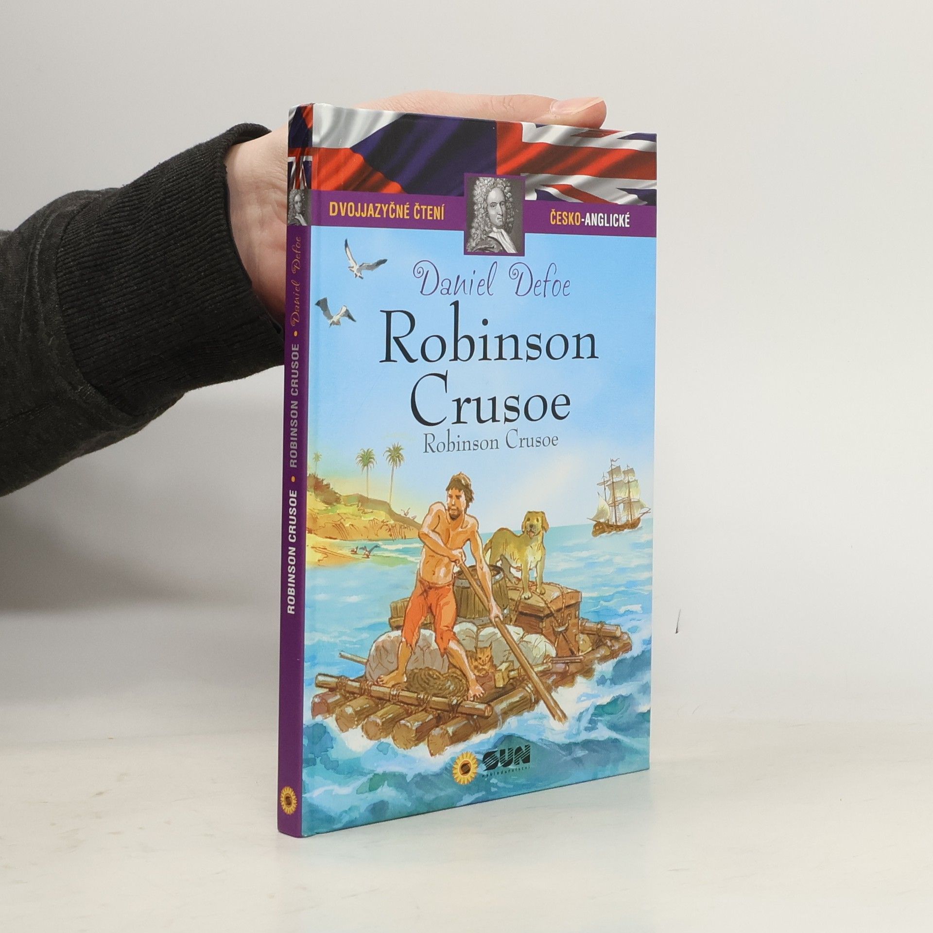 Daniel Defoe Robinson Crusoe. Robinson Crusoe. Dvojjazyčné čtení česko-anglické