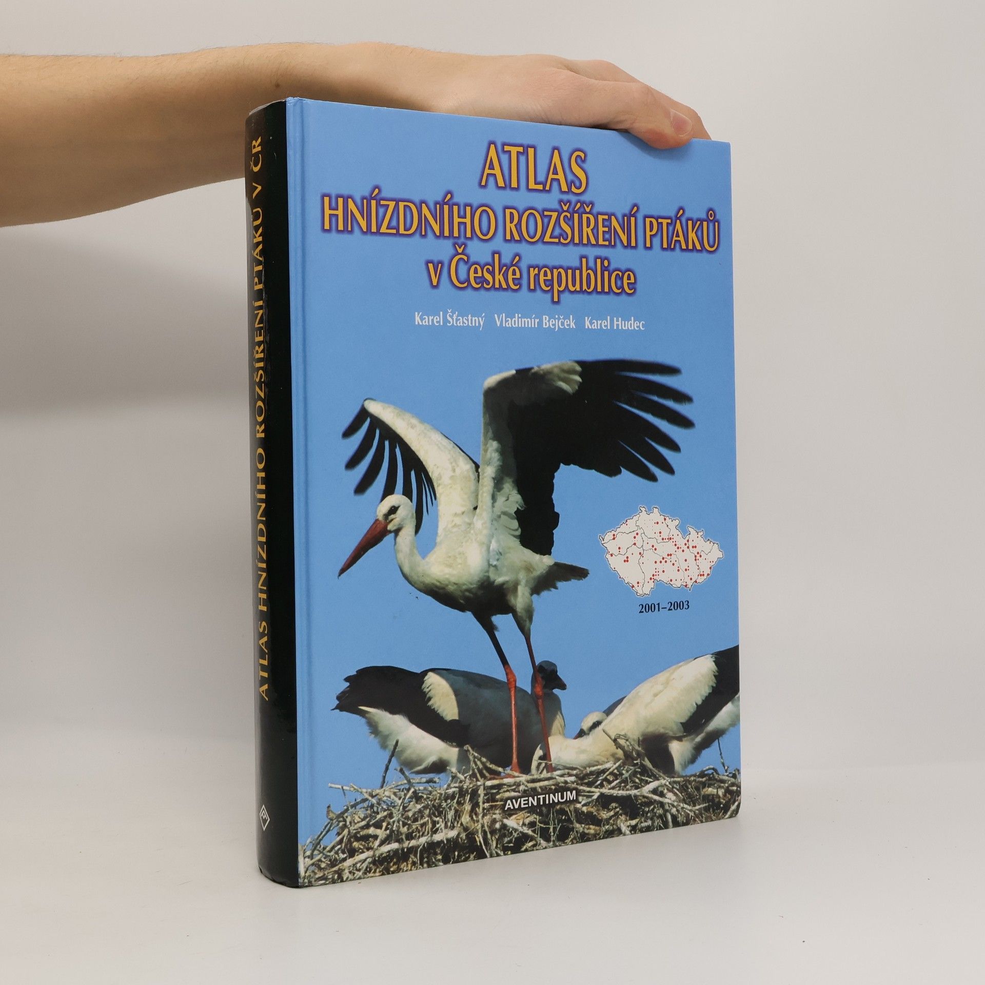 Atlas hnízdního rozšíření ptáků v České republice : 2001-2003