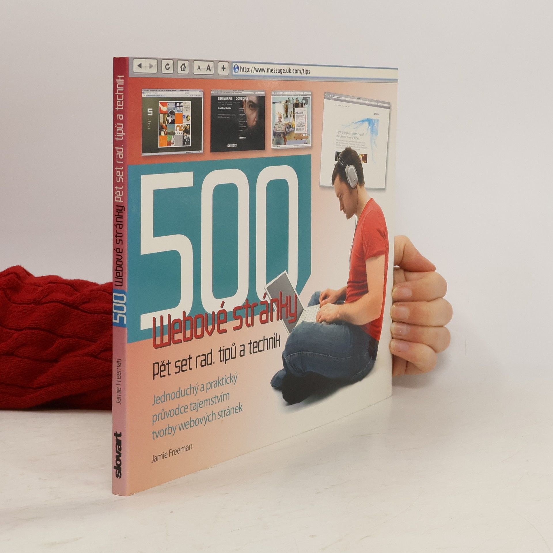 Jamie Freeman Webové stránky - Pět set rad, tipů a technik