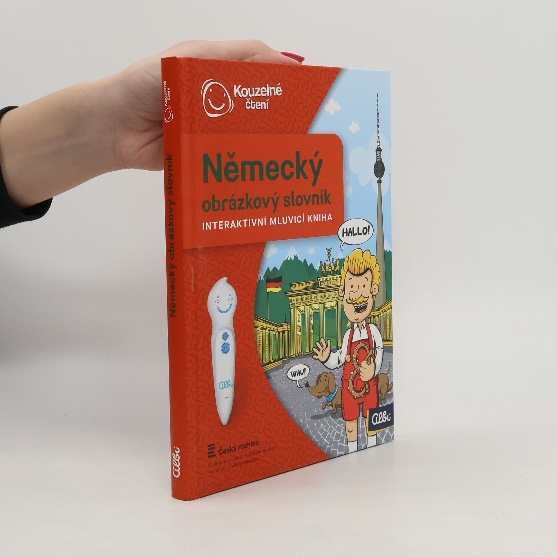 Český rozhlas Německý obrázkový slovník. Interaktivní mluvící kniha