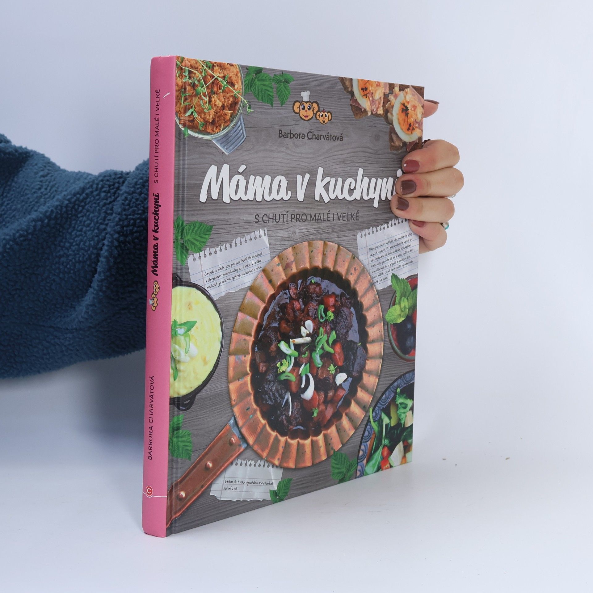 Barbora Charvátová Máma v kuchyni. S chutí pro malé i velké